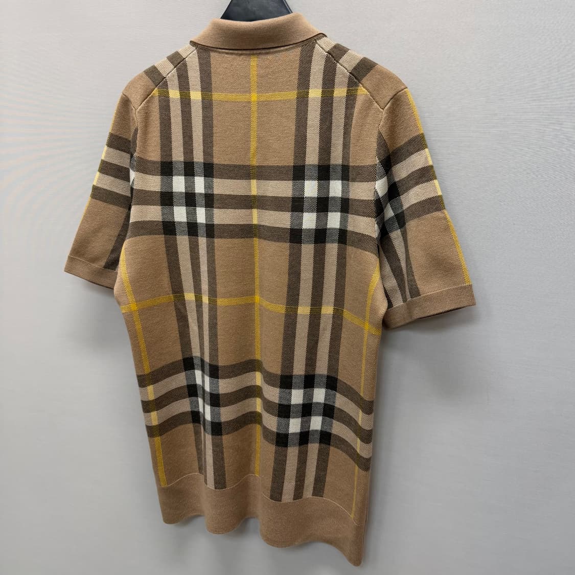 버버리 체크 패턴 폴로 니트  반팔티 ( 100 ) 상품이미지5