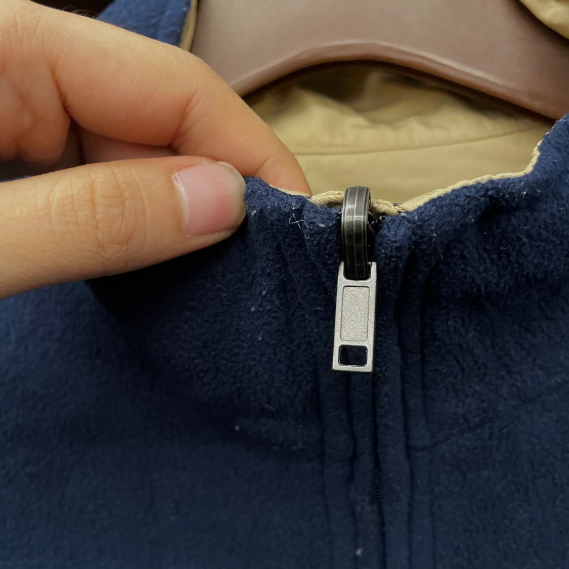 90s 폴로 골프 하프 집업 웜업 리버시블 플리스 상품이미지4