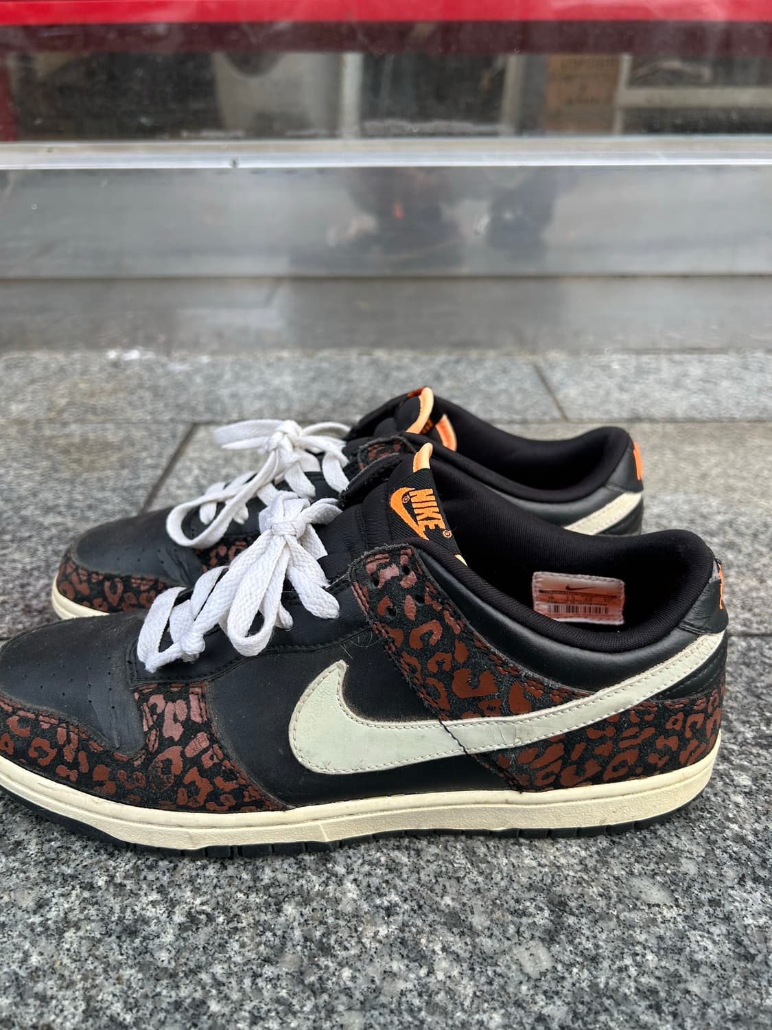 나이키 덩크로우 스키니레오파드 270size 상품이미지2