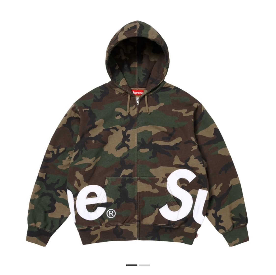 슈프림 후드집업 카모 m 상품이미지1