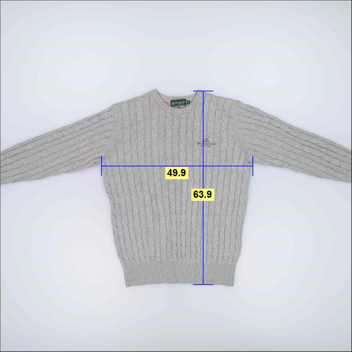 95 폴로클럽 케이블 니트 0429H 상품이미지6