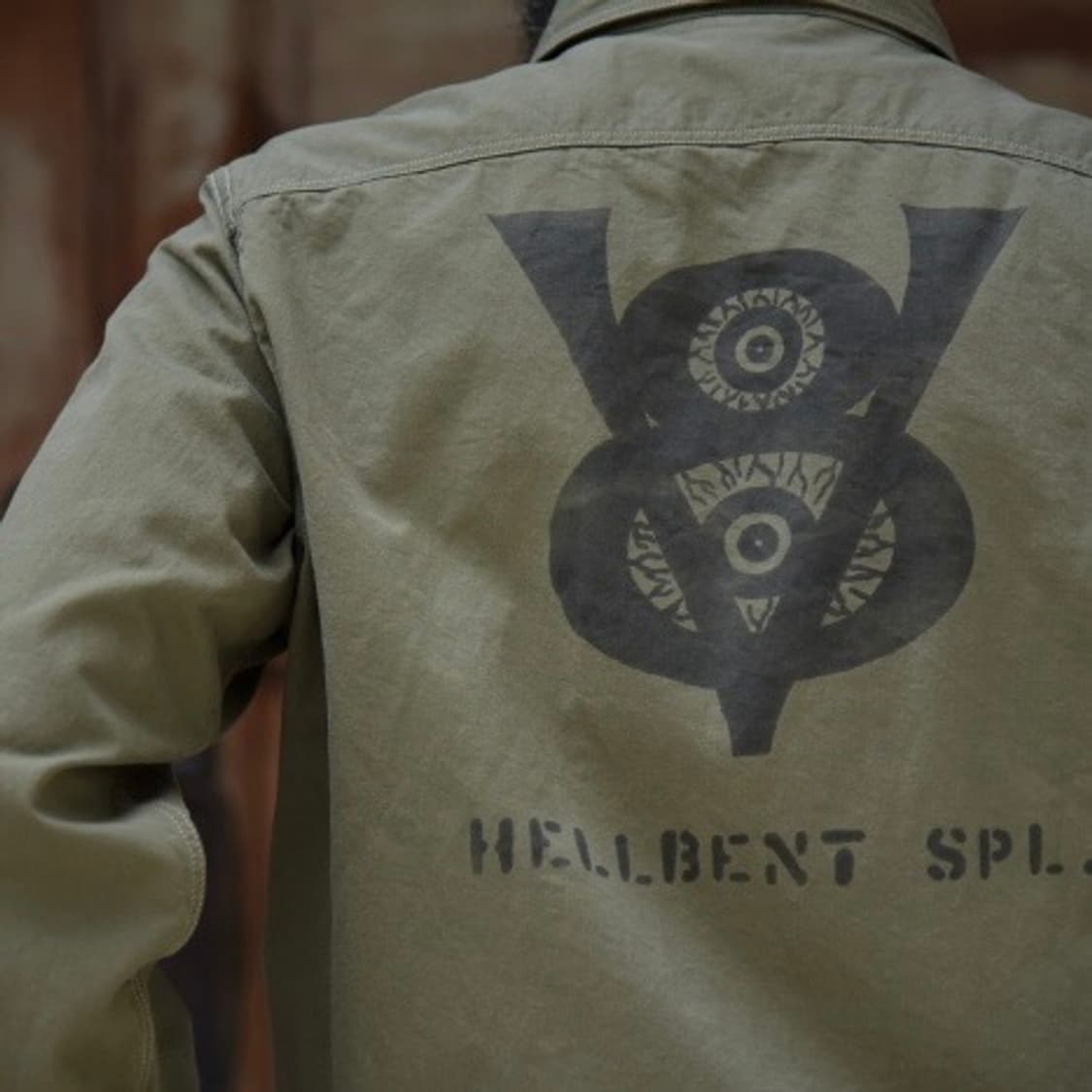 [16]프리휠러스 "HELLBENT" 올리브 워크 셔츠 상품이미지4