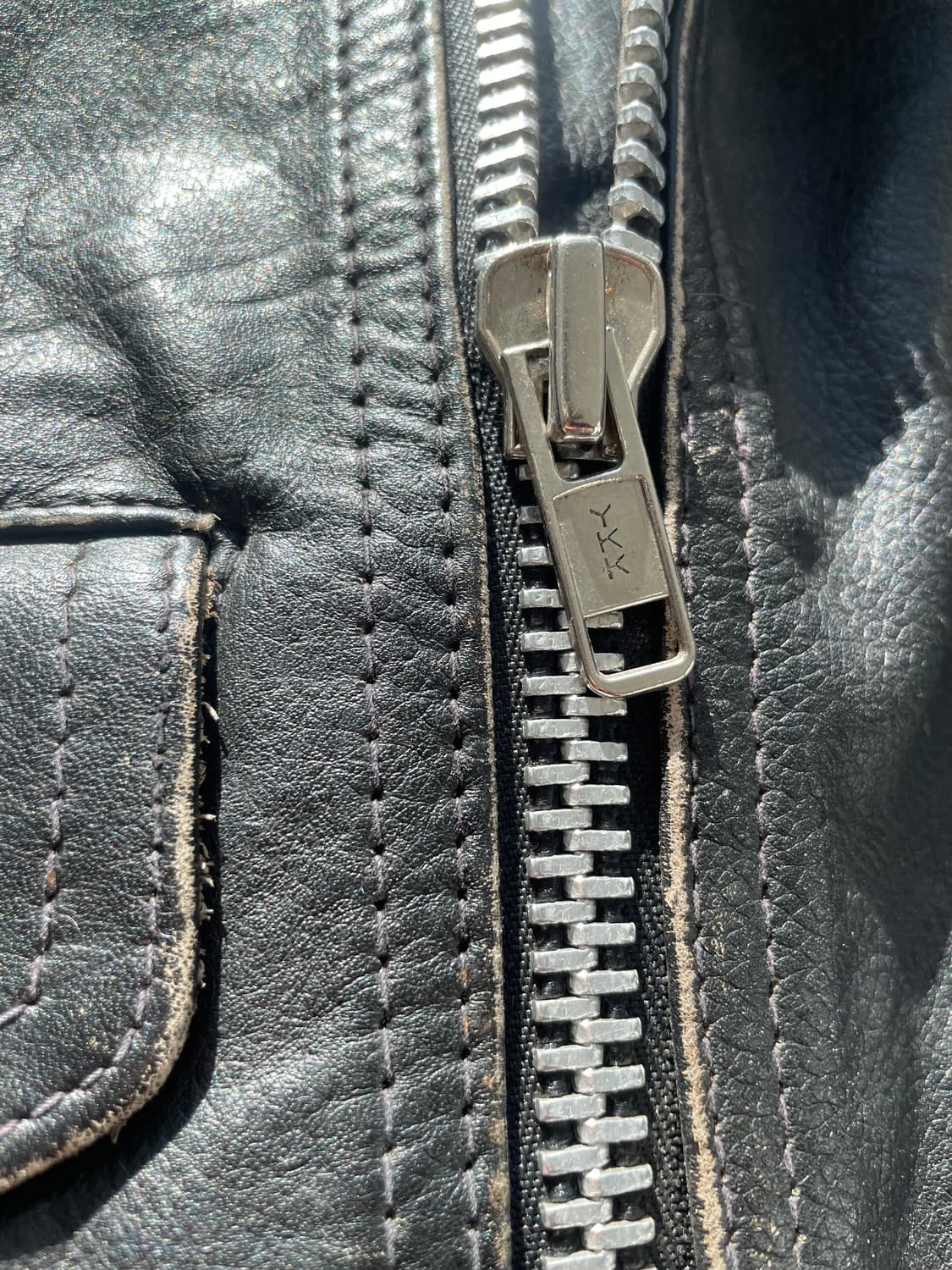 빈티지 오리엔탈 더블라이더자켓 상품이미지7