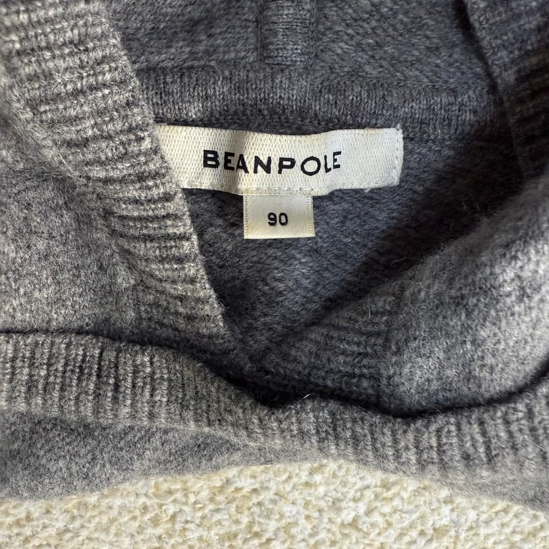 [90] 빈폴 여성 캐시미어 후드 니트 0108T1 상품이미지4