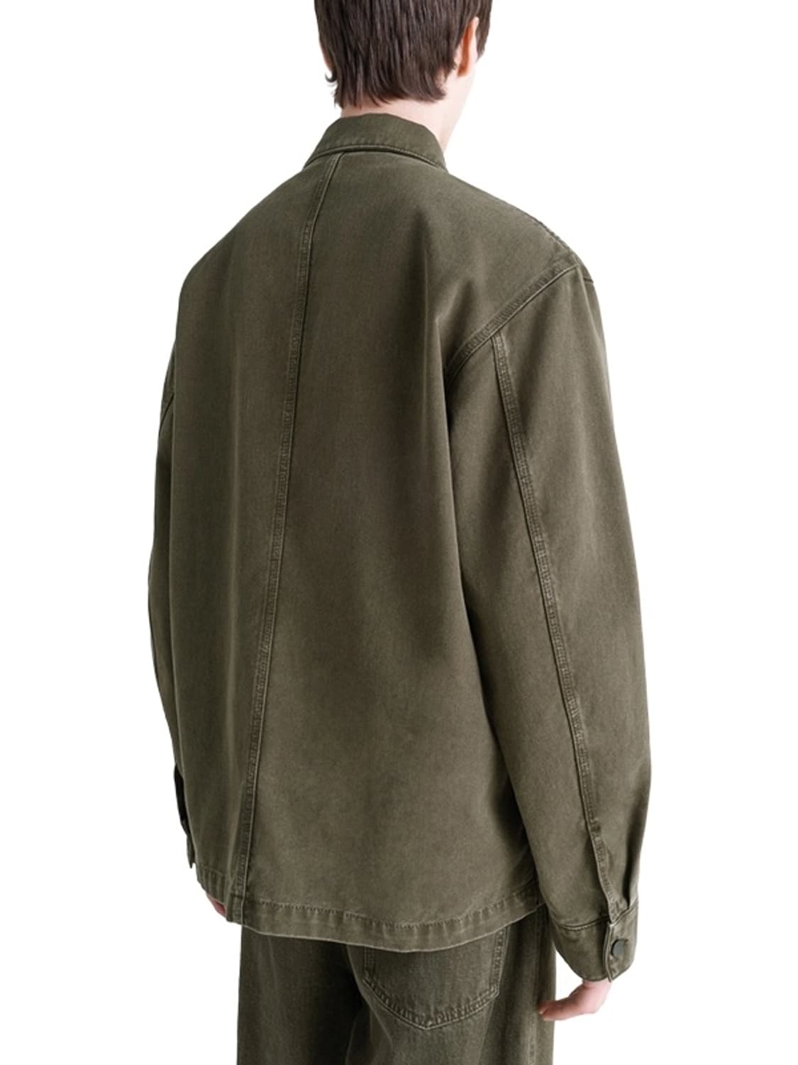 25fw Workwear Overshirt - Moss Green 48 상품이미지3