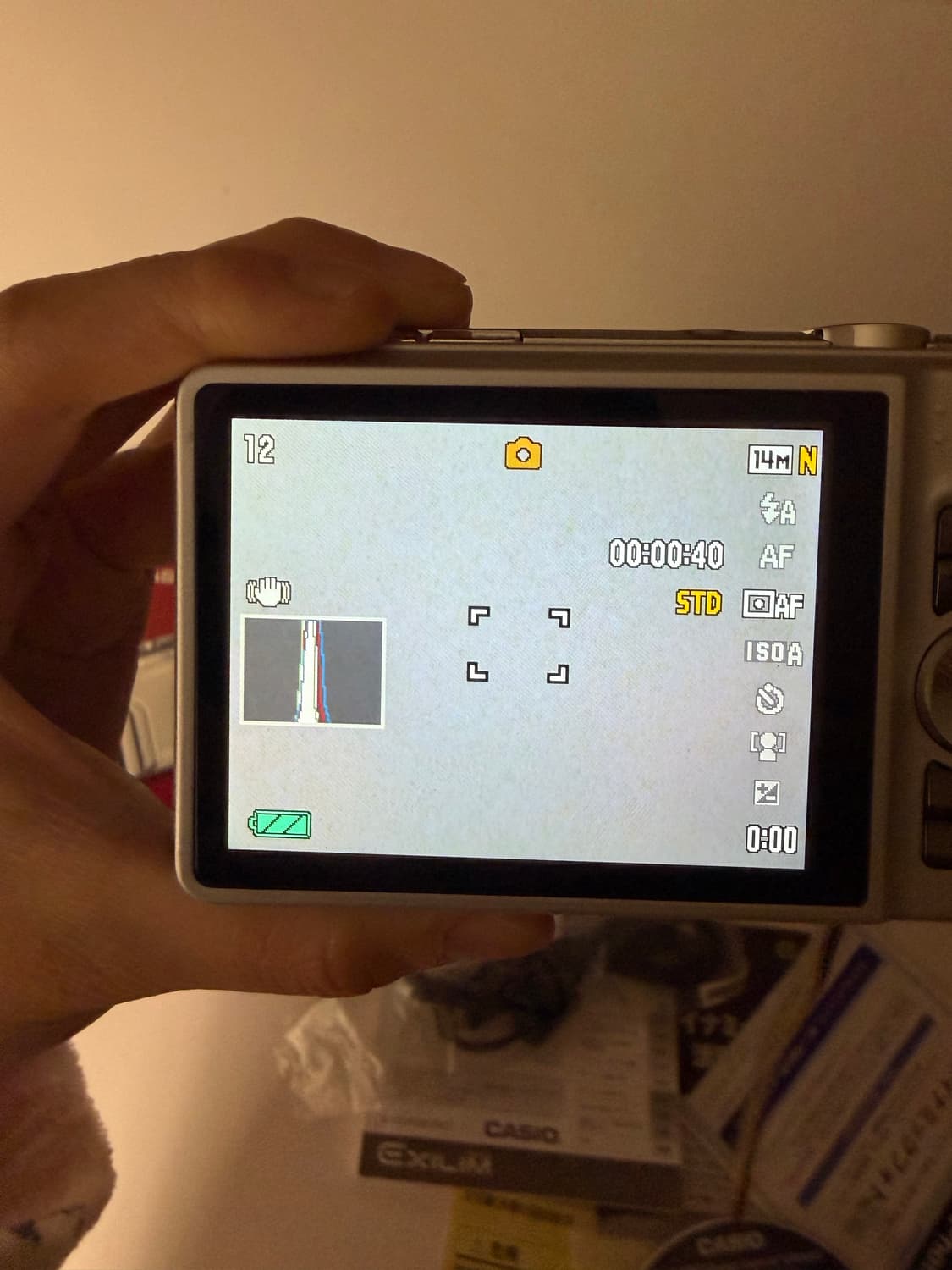 <민트급 풀박스> 카시오 엑슬림 H15 디카 카메라 상품이미지10