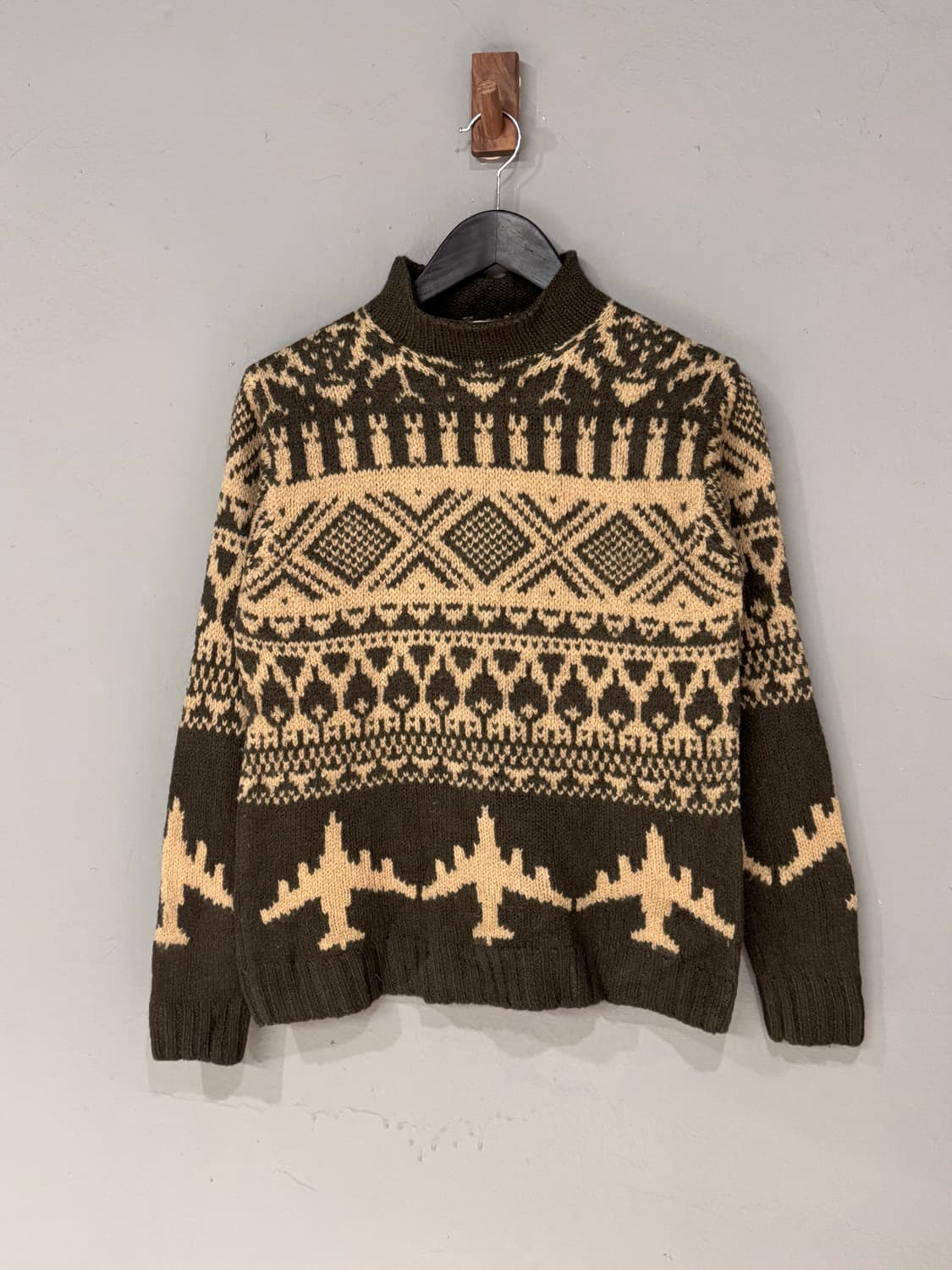 요지 야마모토 AAR 노르딕 니트  상품이미지1