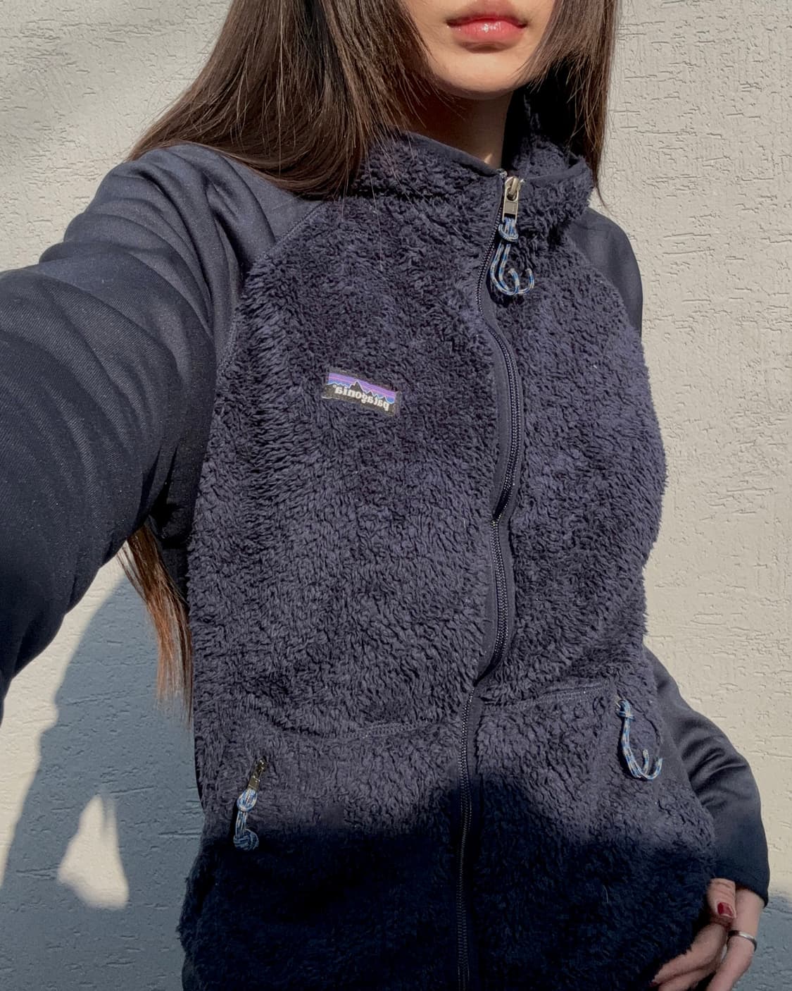 90s vintage Patagonia hybrid fleece jk 상품이미지3