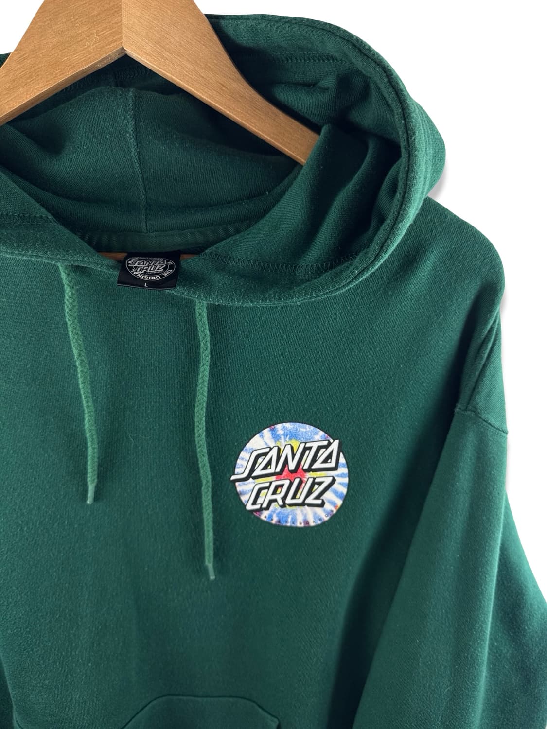 산타크루즈 스크리밍핸드 그린 다크그린 후드티2491 상품이미지3