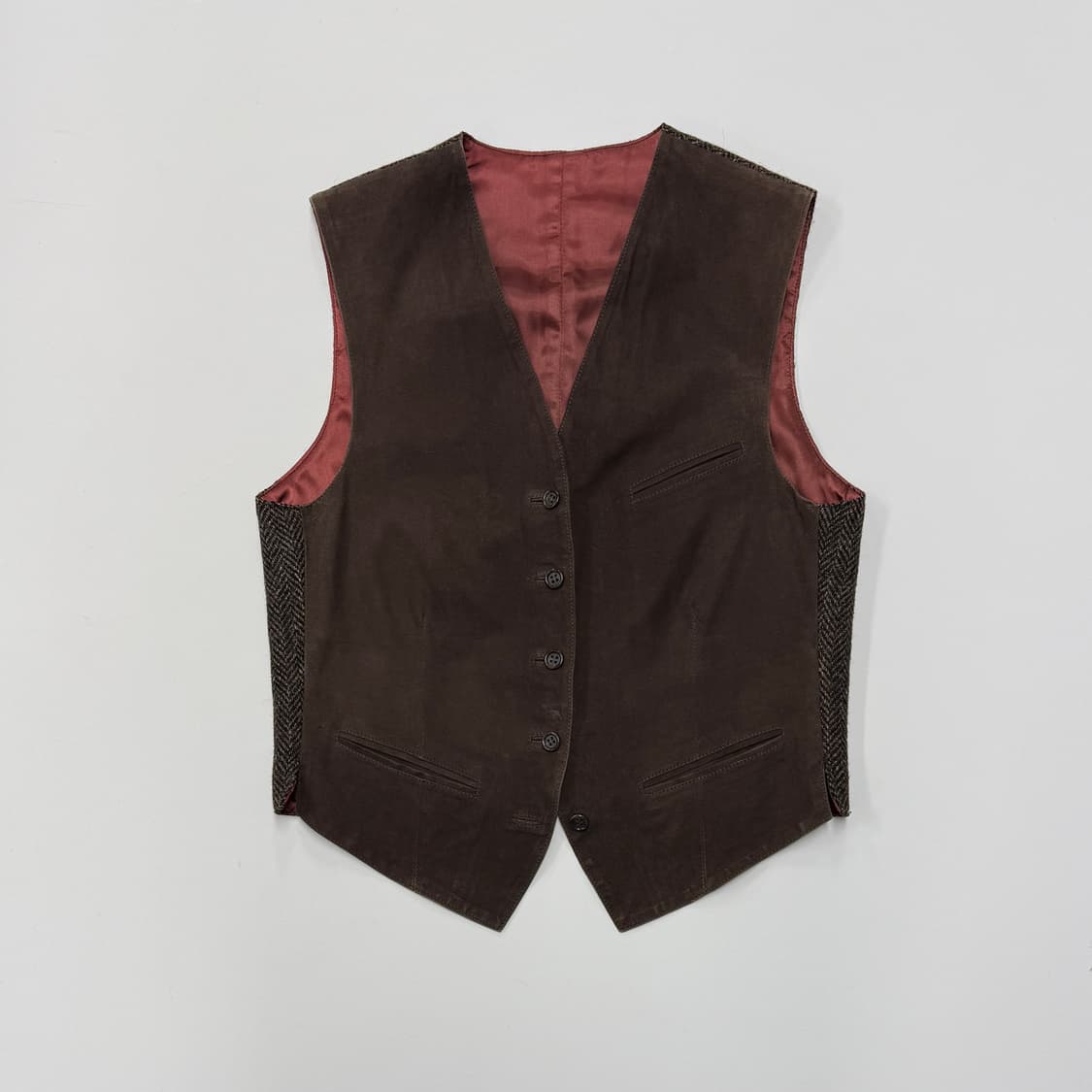 old Margaret Howell leather vest 상품이미지2