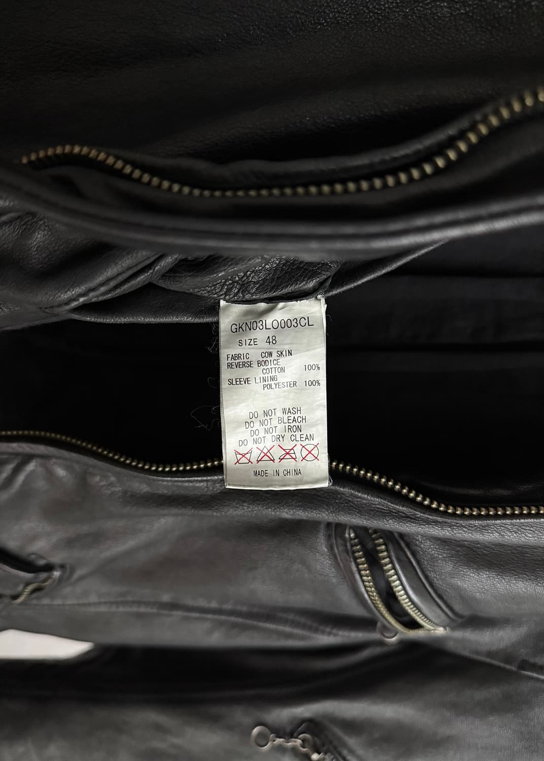 Kiminori Morishita leather jacket 상품이미지6