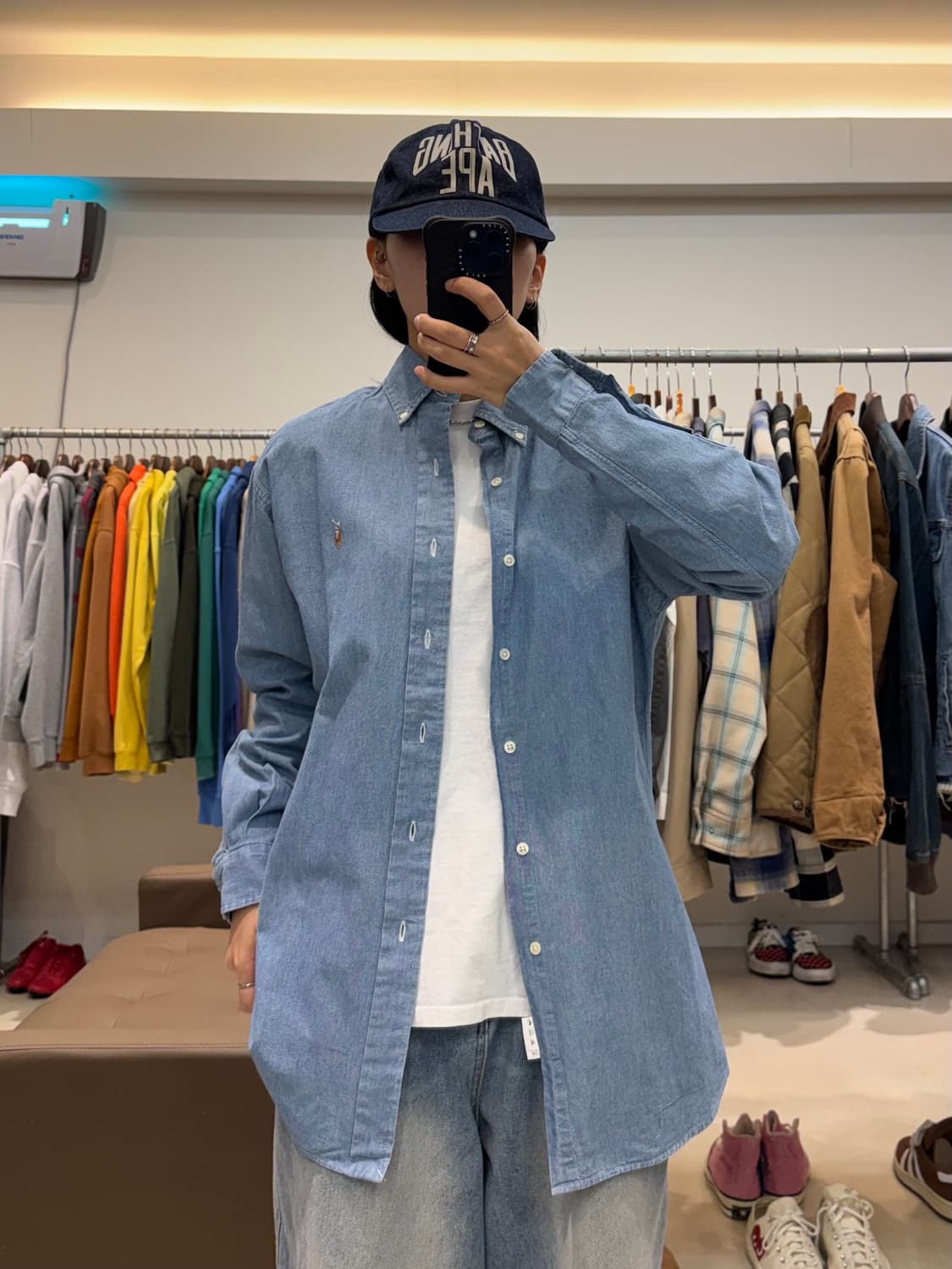 폴로 랄프로렌 샴브레이 셔츠 상품이미지7