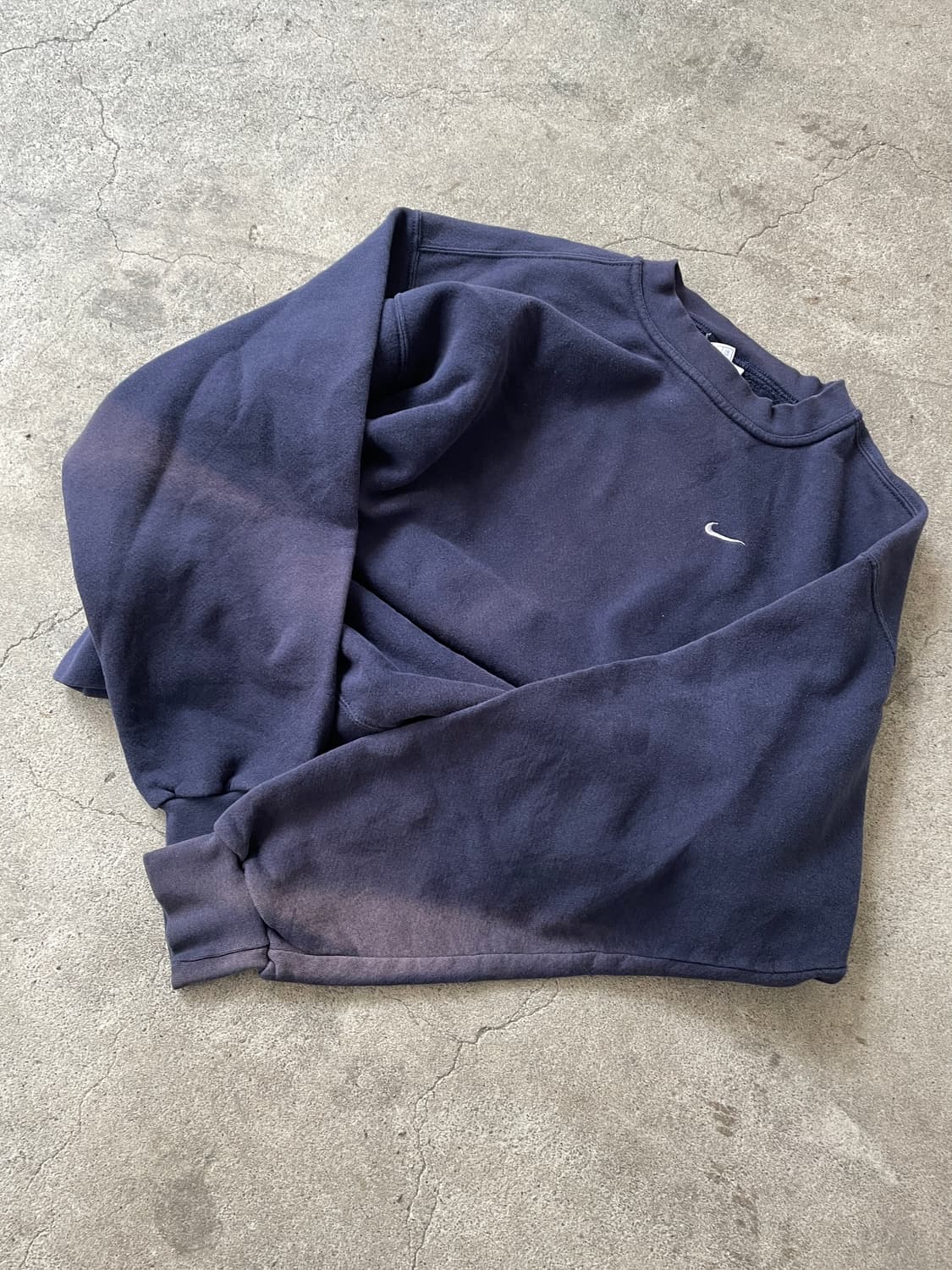 90s Nike Faded Navy Sweatshirt(USA Made) 상품이미지1