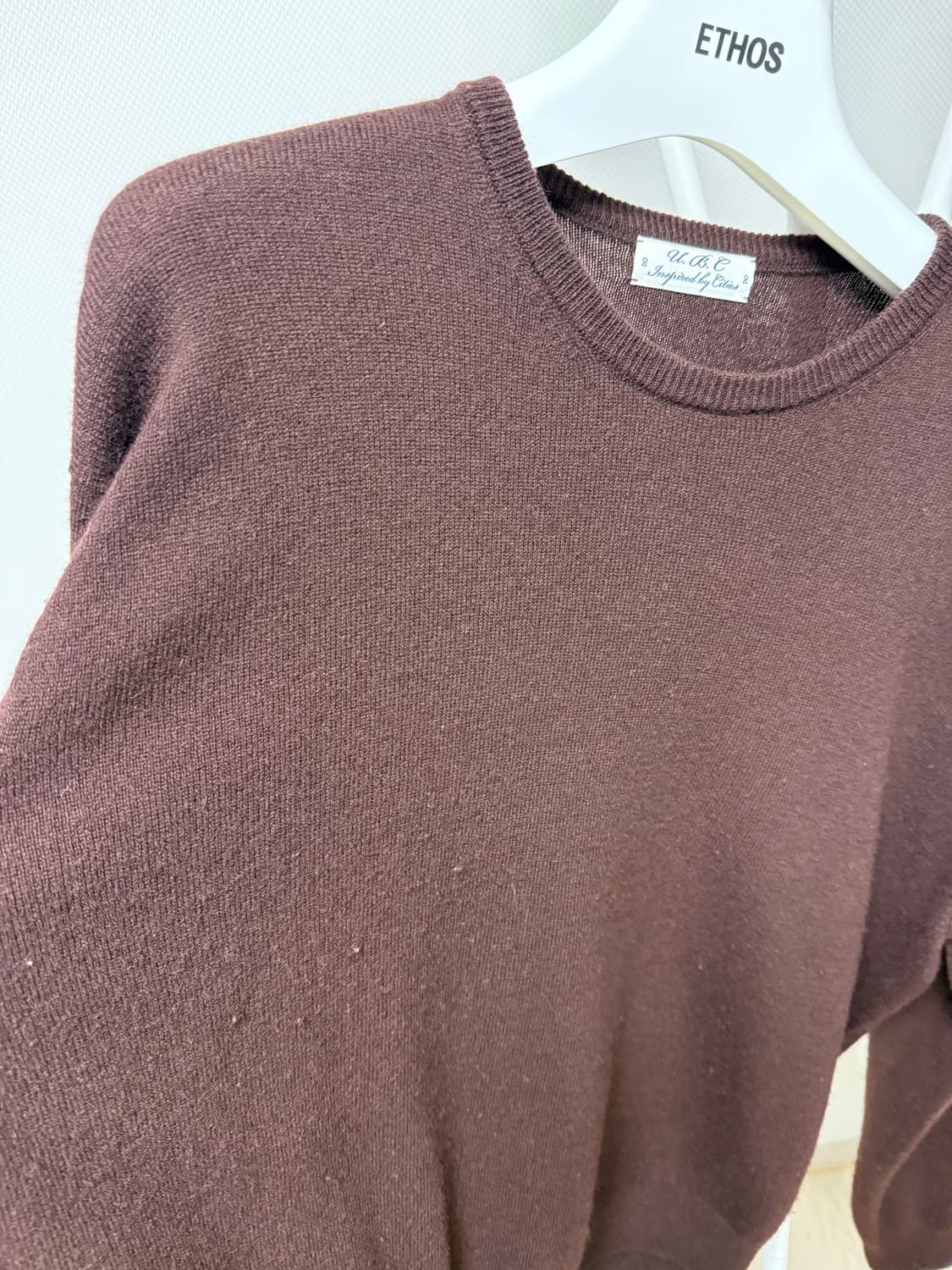 얼바닉30 아키 니트 (와인 / 2사이즈) 상품이미지4