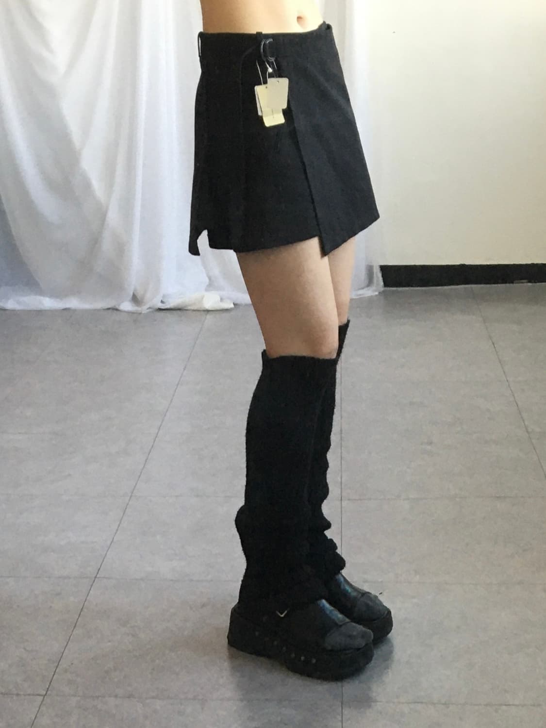 Belted wrap skirt 상품이미지5