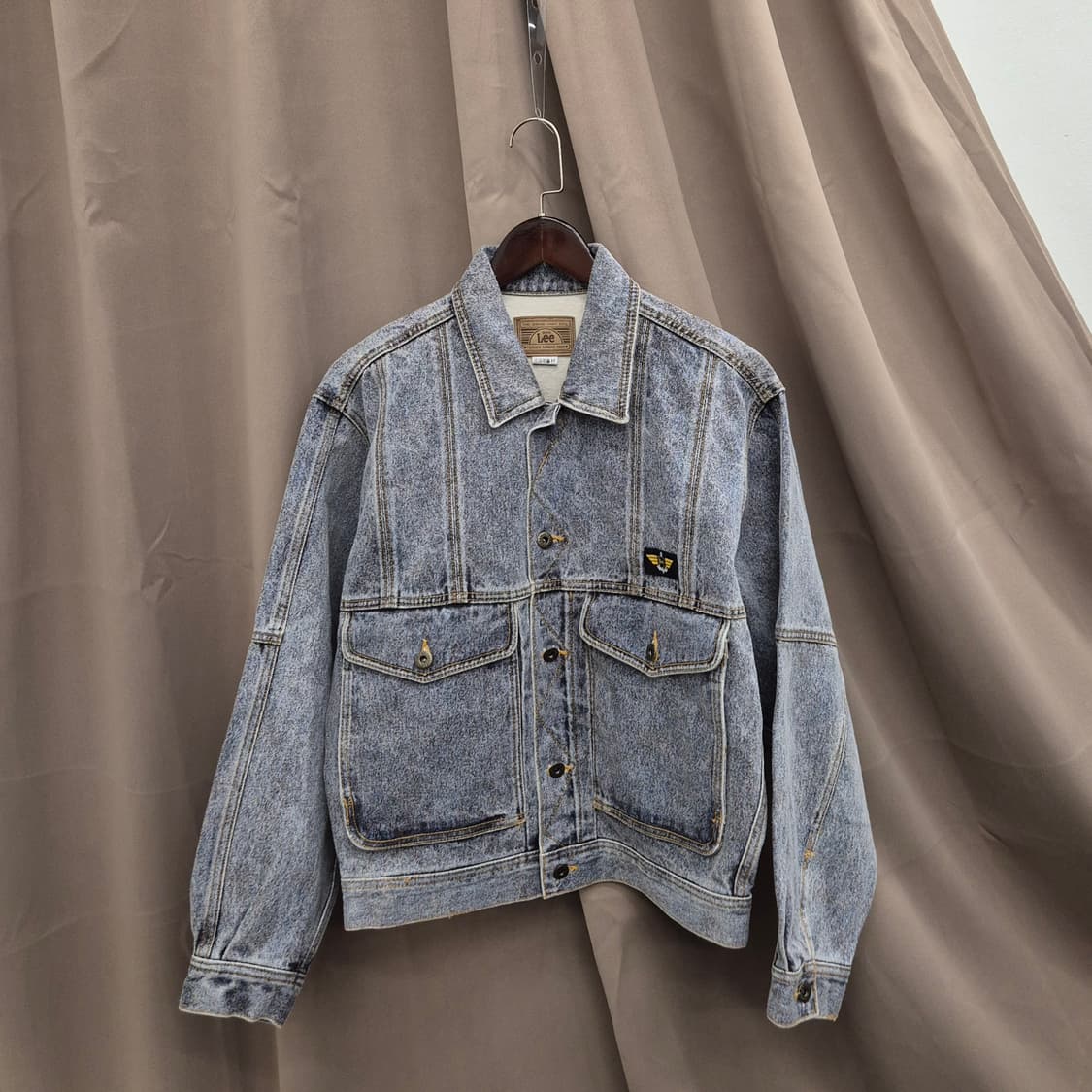 LEE 80년대 빈티지 플라이트 데님 자켓 M 상품이미지1