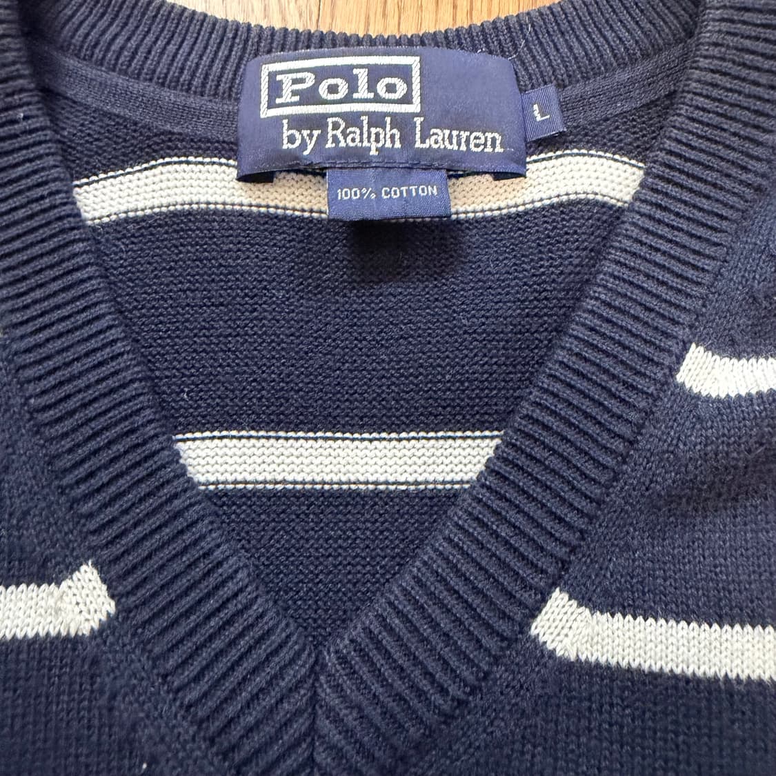 폴로 랄프로렌 스트라이프 니트베스트 상품이미지3