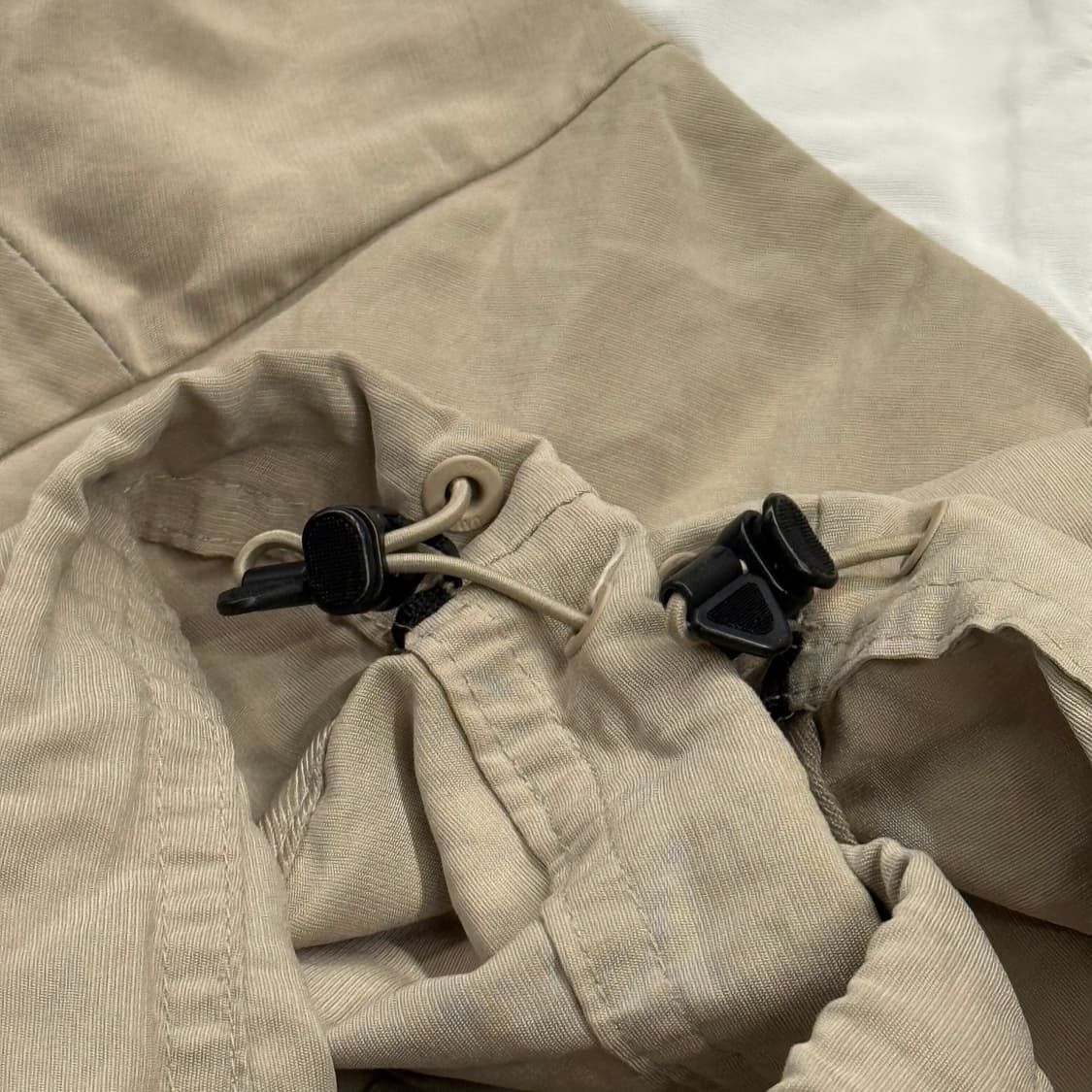 [정품/100] 엄브로 후드 바람막이 자켓 베이지 b19 상품이미지6