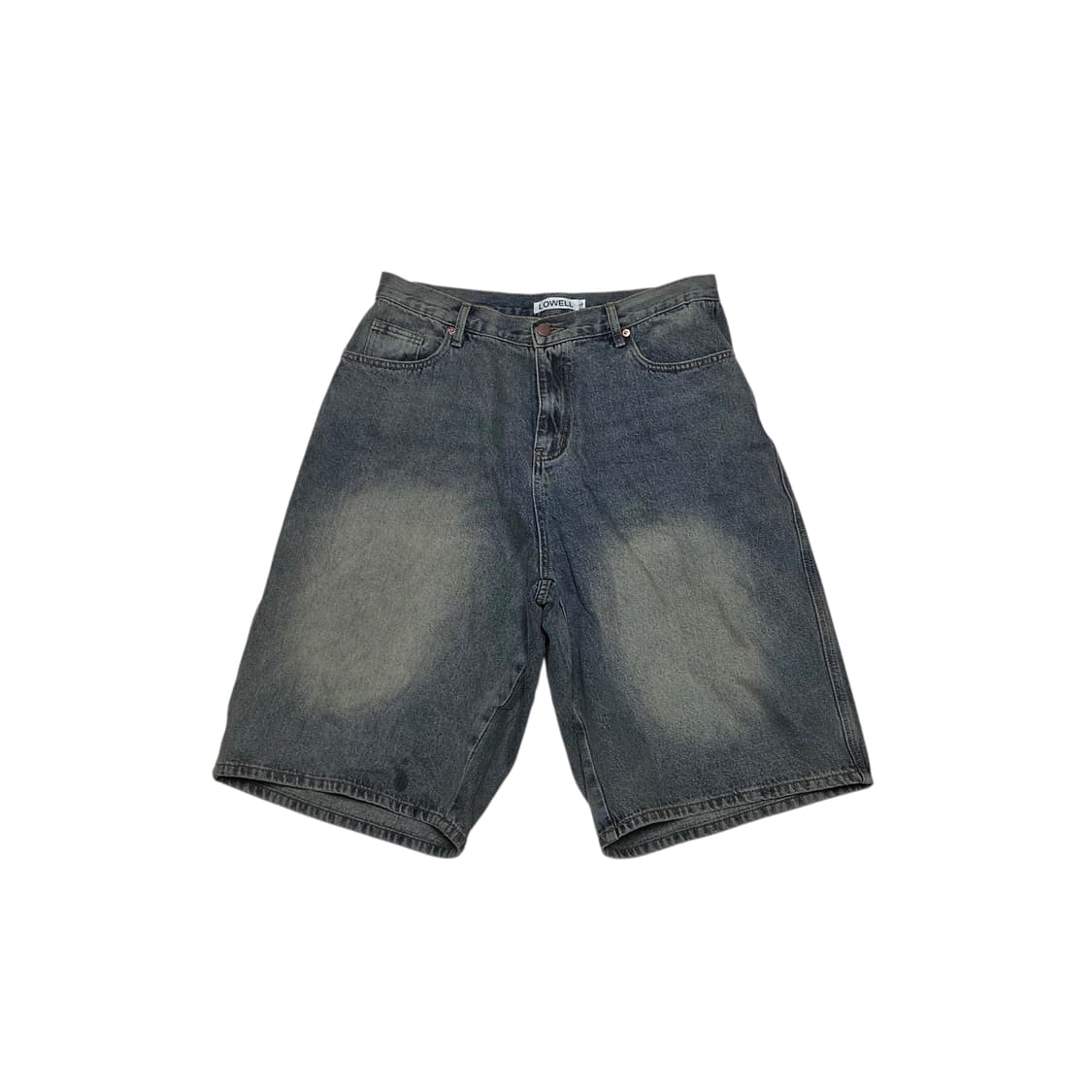 LOWELL 데님 버뮤다 팬츠 청반바지 상품이미지1