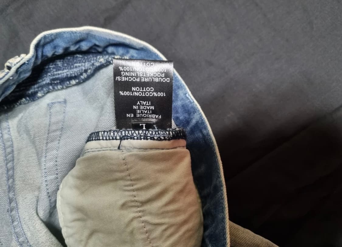 발망 라이트 블루 페이드 워싱 데님 상품이미지6