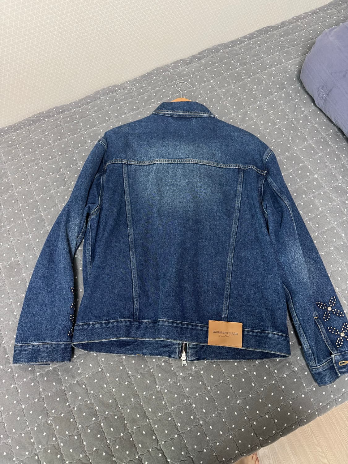 가먼츠 팹 데님 자켓 L 상품이미지2