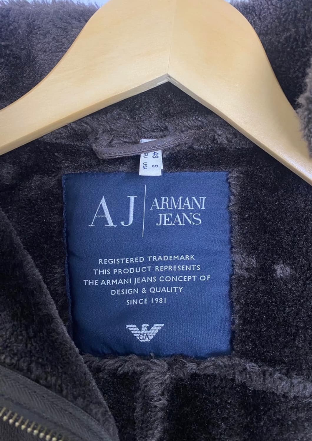 아르마니 무스탕 자켓  상품이미지5