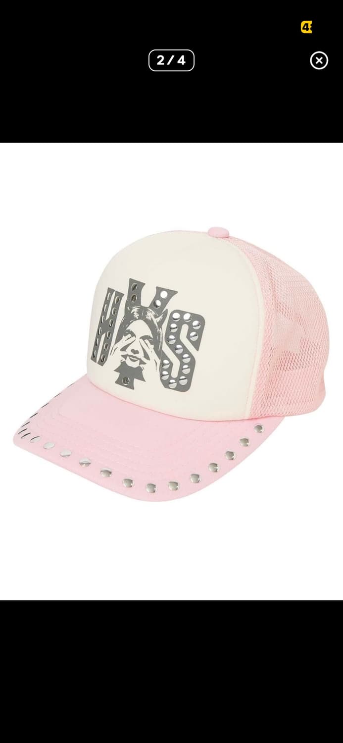 (새상품)히스테릭글래머 see no evil cap pink 상품이미지1