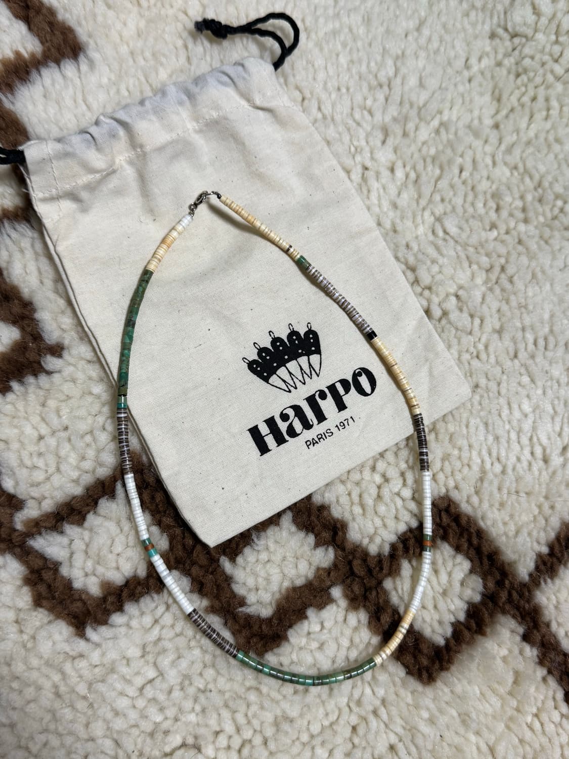 아르포파리 harpo paris 터키석 비즈목걸이 상품이미지1