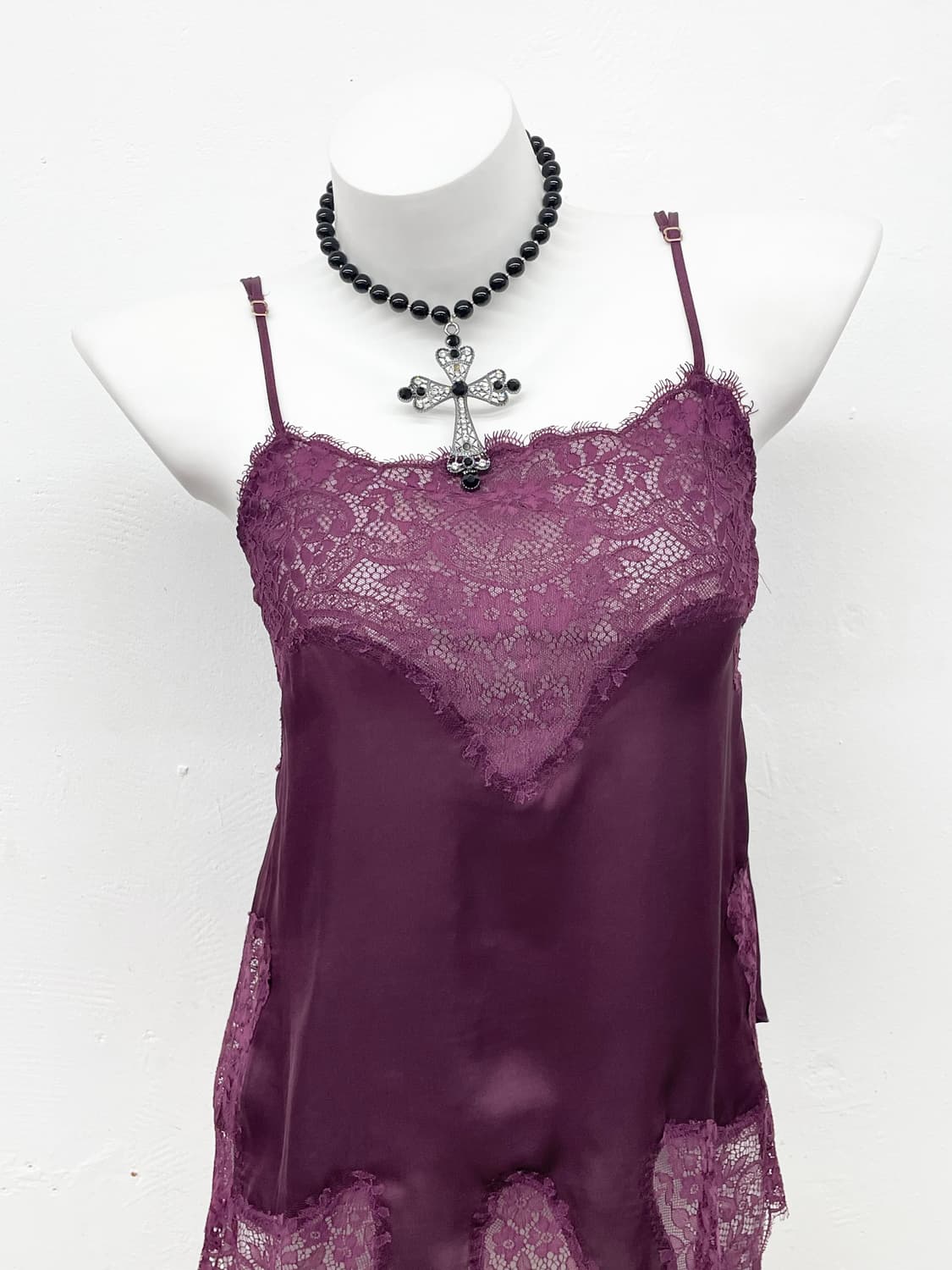 빅토리아시크릿 새틴 레이스 슬립 상품이미지2