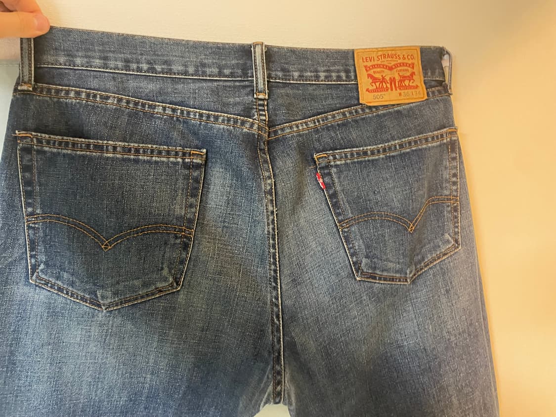 리바이스 505 W36 L34 상품이미지7