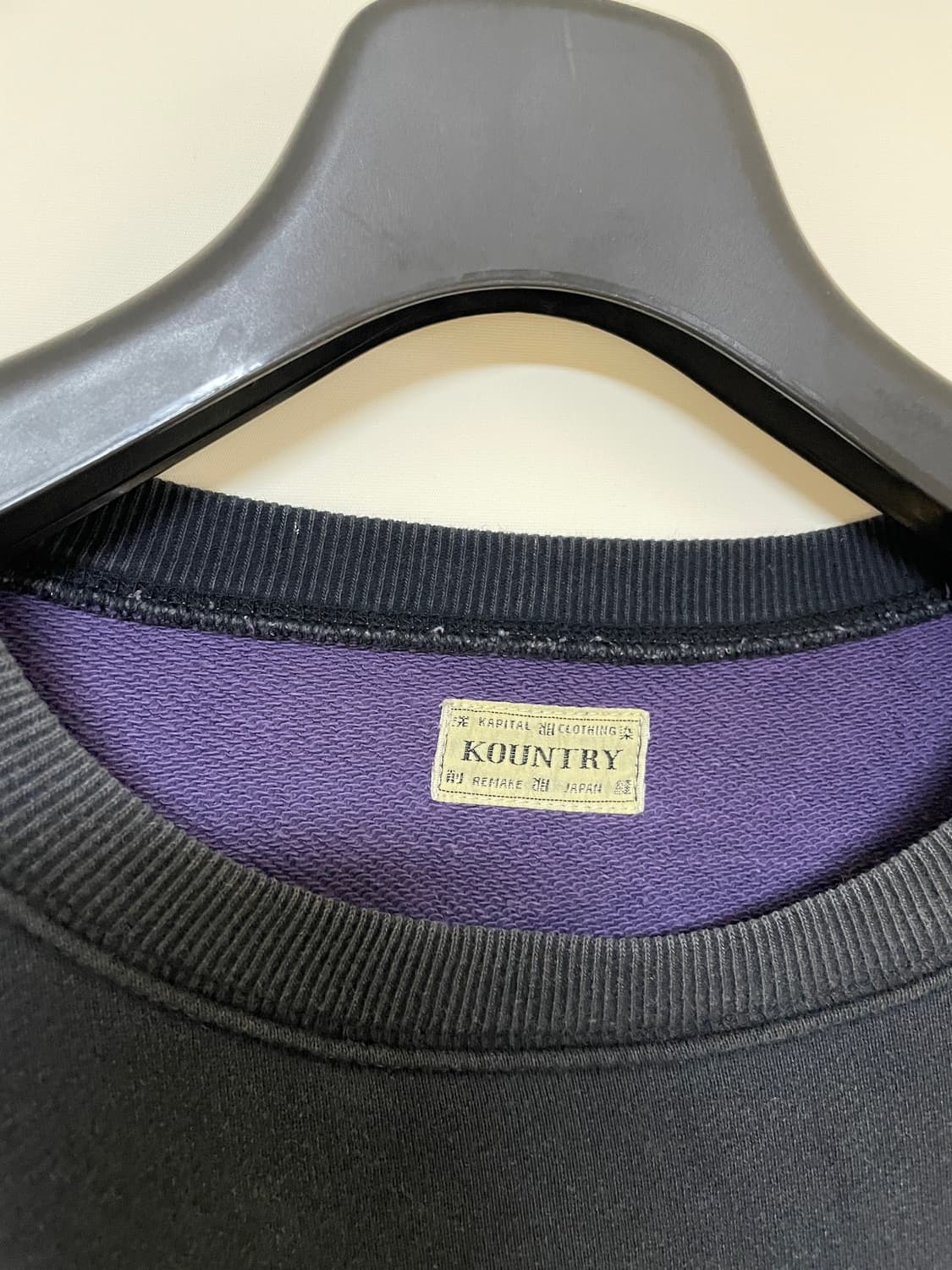 캐피탈 투톤 본 스웻 셔츠  상품이미지3