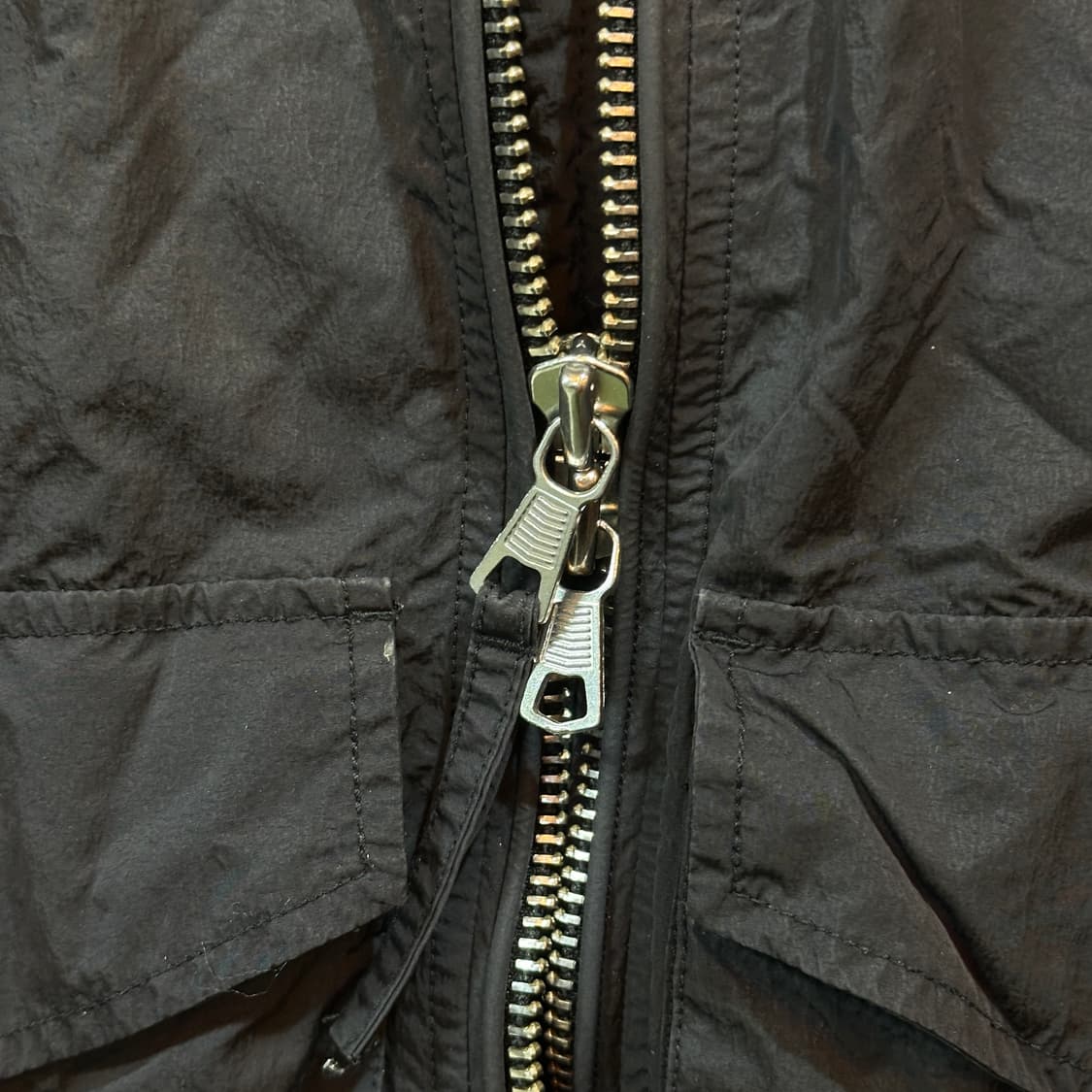 아워레가시 15ss 블랙 웨이브 패치 포켓 봄버 자켓 (50) 상품이미지7