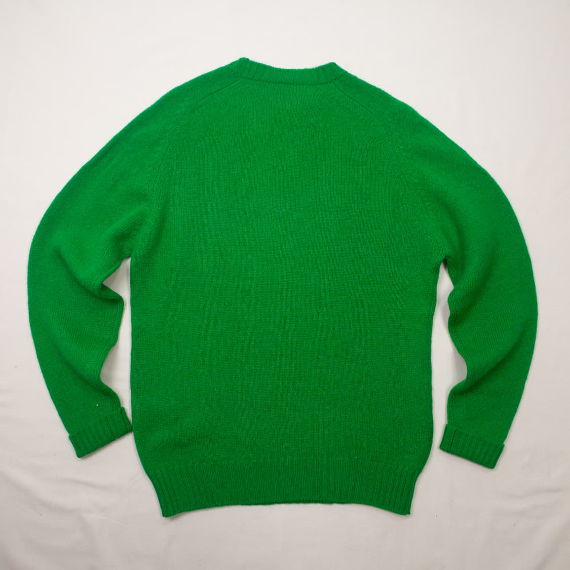 Alan Paine 쉐틀랜드 니트 스웨터 그린 상품이미지4