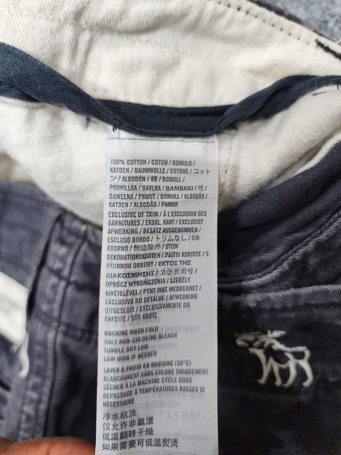 아베크롬비 앤 피치 무스 자수 하프팬츠 반바지 33 상품이미지7