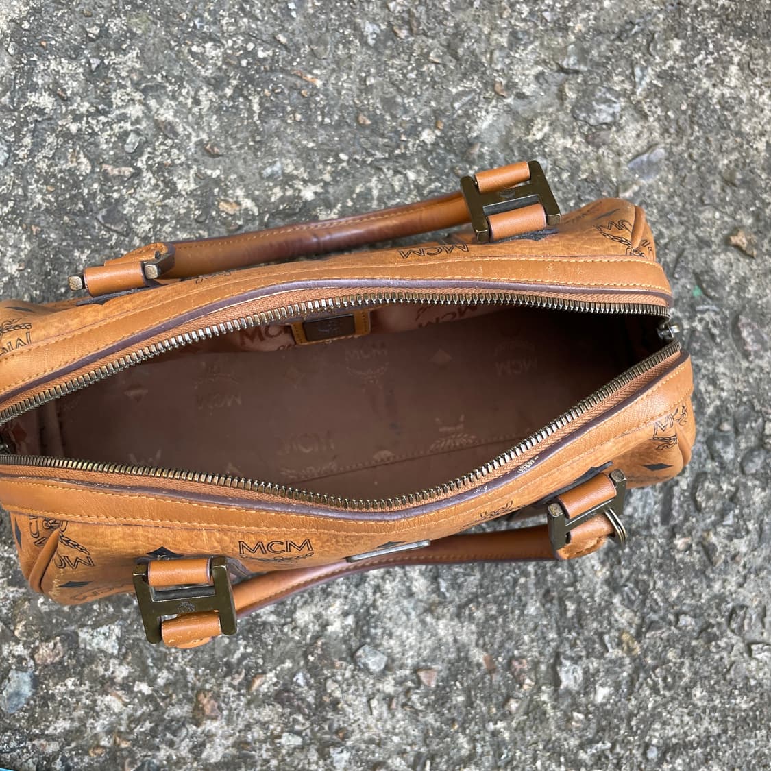 mcm 비세토스 클래식 빈티지 토트백 독일 상품이미지10