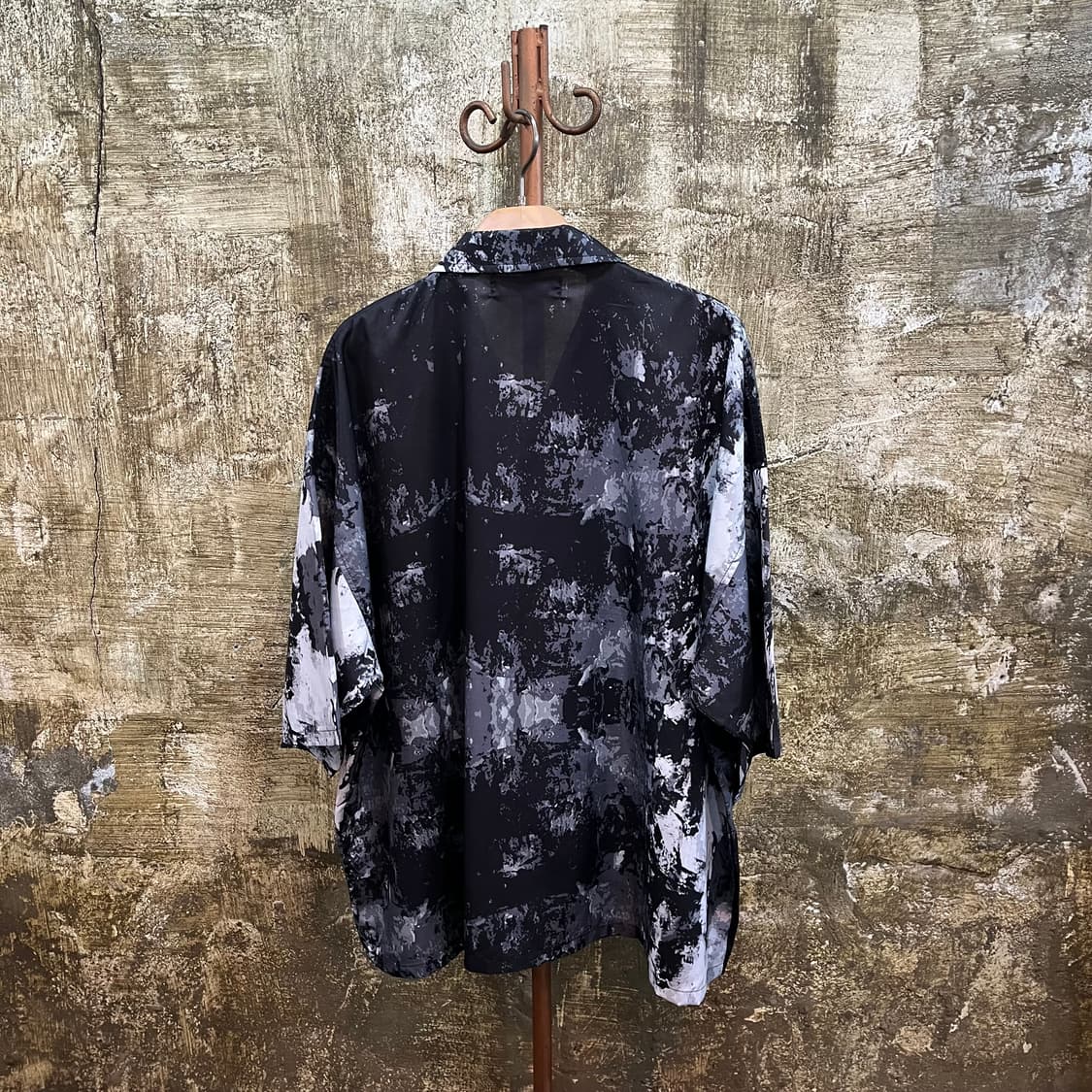 빈티지 오버사이즈 패턴 셔츠 상품이미지7