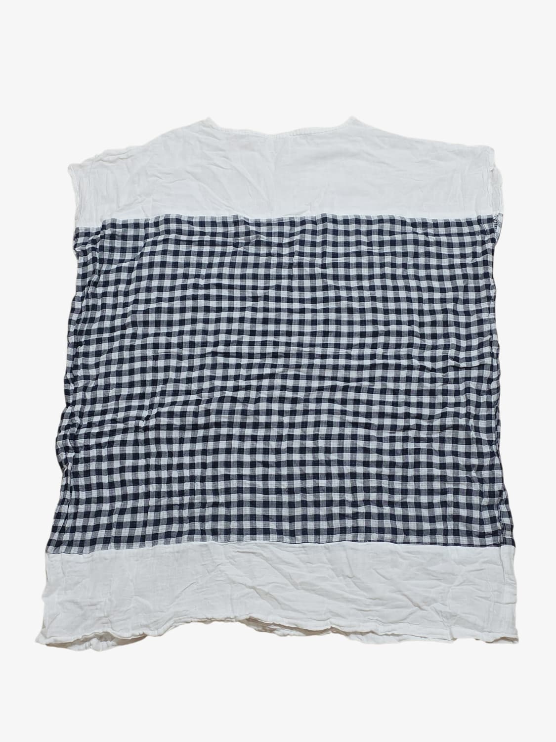 JPN 체크 박시 원피스 상품이미지2