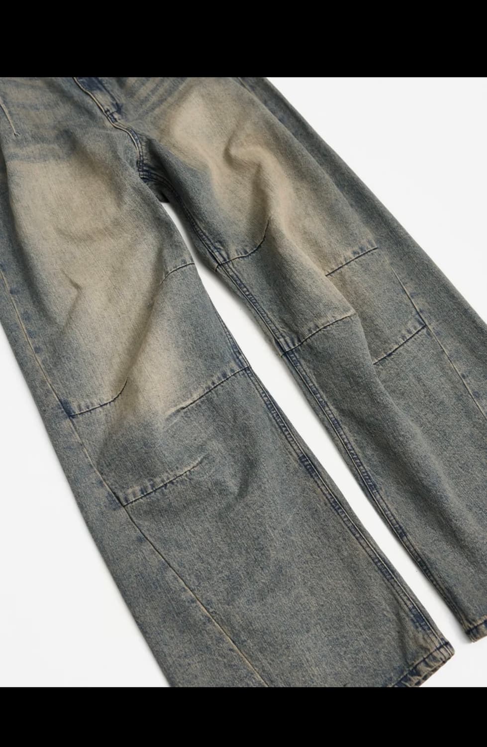 AV PLEATS DENIM PANTS (NEB VINTAGE BLUE) 상품이미지2