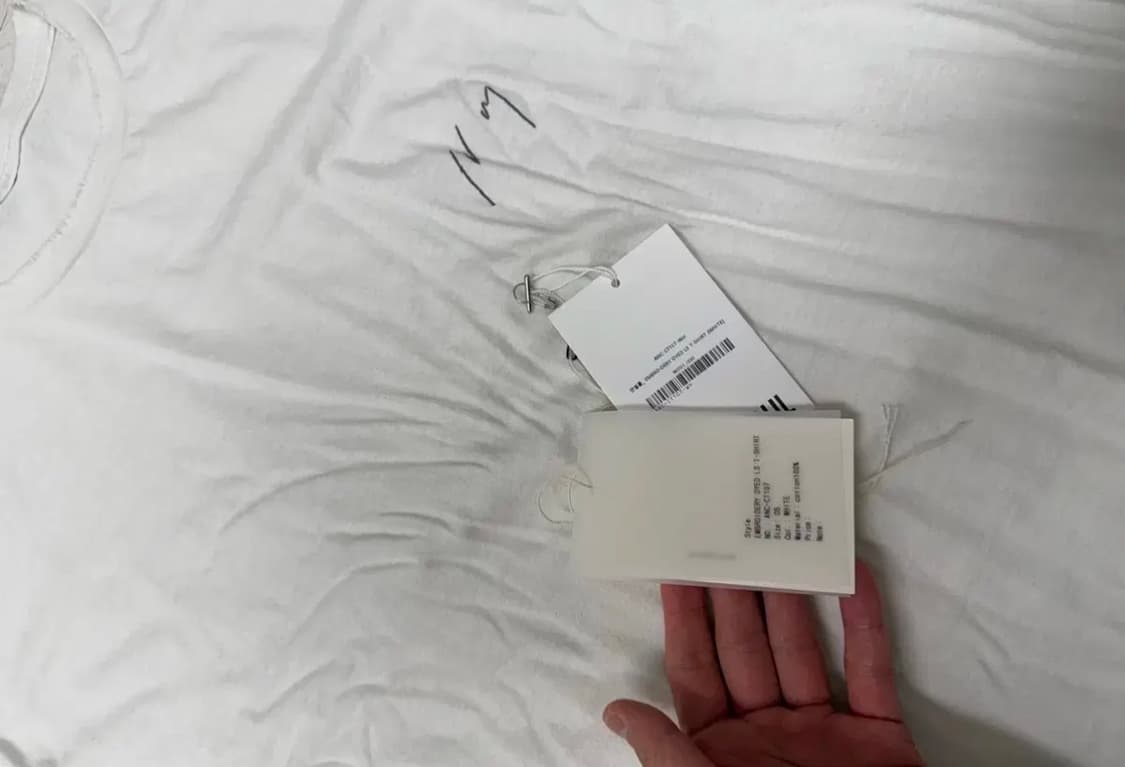 ETC 서울 구매) 안셀름 반팔티 프리사이즈  2회착 후 보관  상태 9 상품이미지2