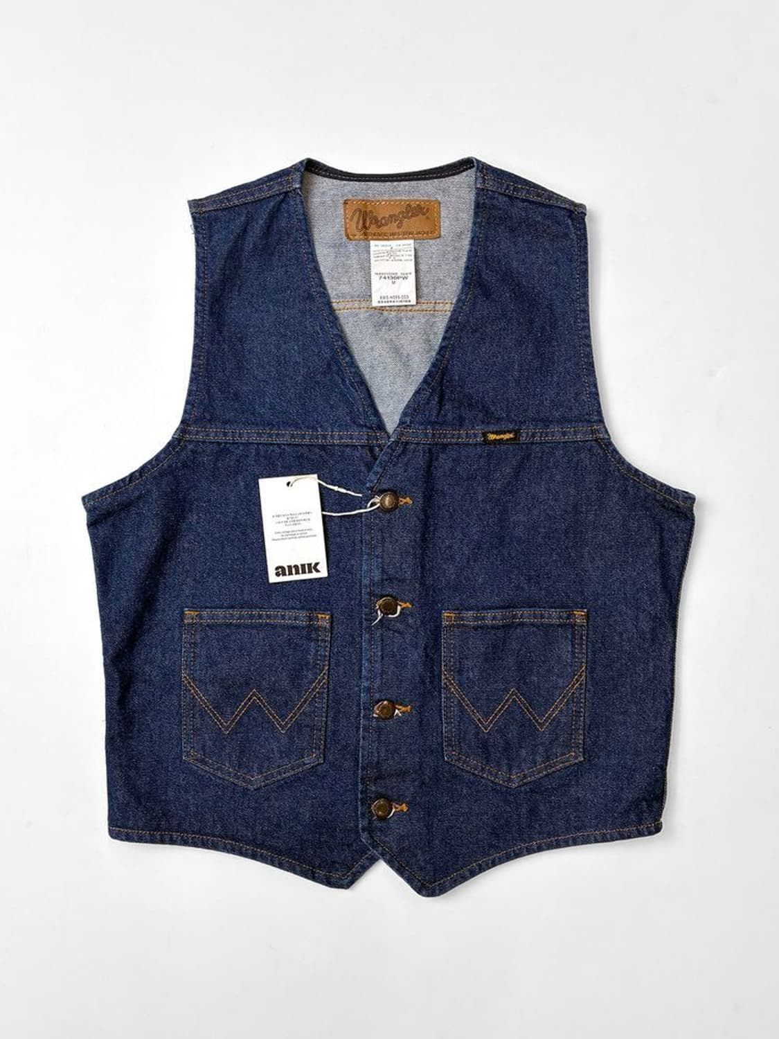 랭글러 90s 카우보이 웨스턴 데님 조끼 PN5180 상품이미지1