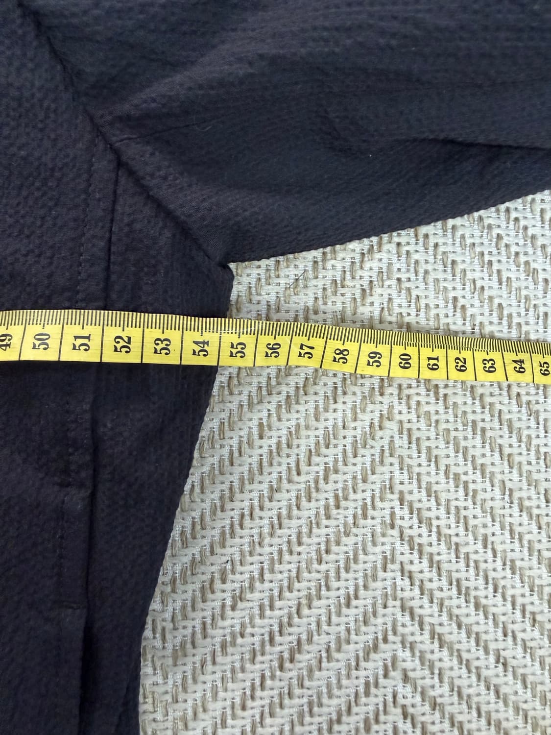 정품) COS 코스 남성 블랙 텍스쳐 봄버 자켓 S 상품이미지8