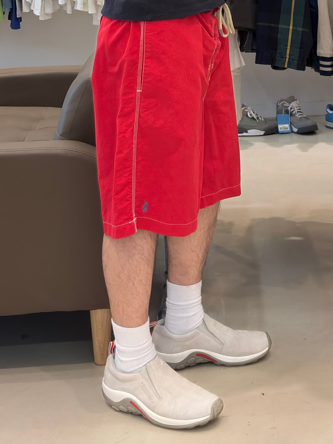 폴로 랄프로렌 스윔 팬츠 레드 상품이미지9