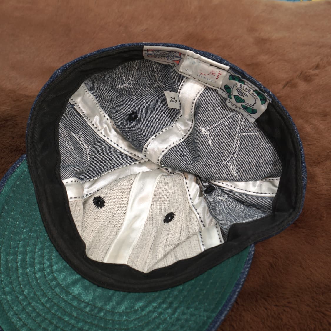 베이프 X 이벳필드 USA 오리지널 데님 캡 상품이미지6