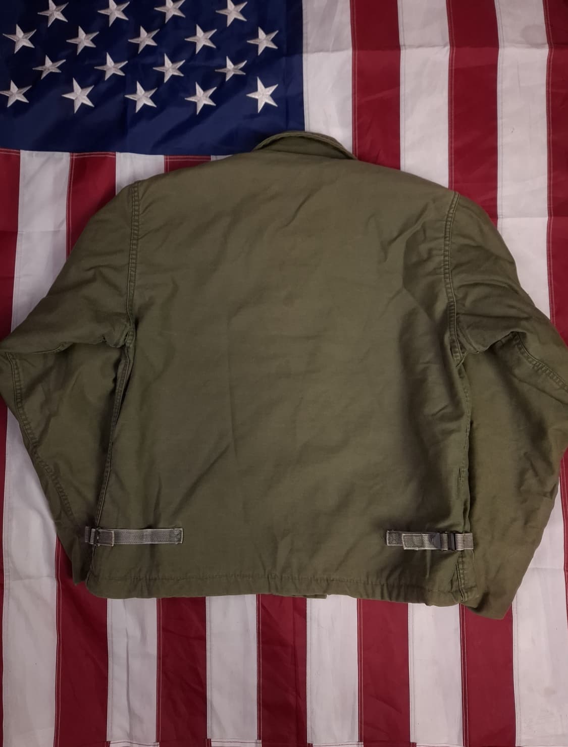 오리지날 80's 미해군 A-2 덱자켓 상품이미지8