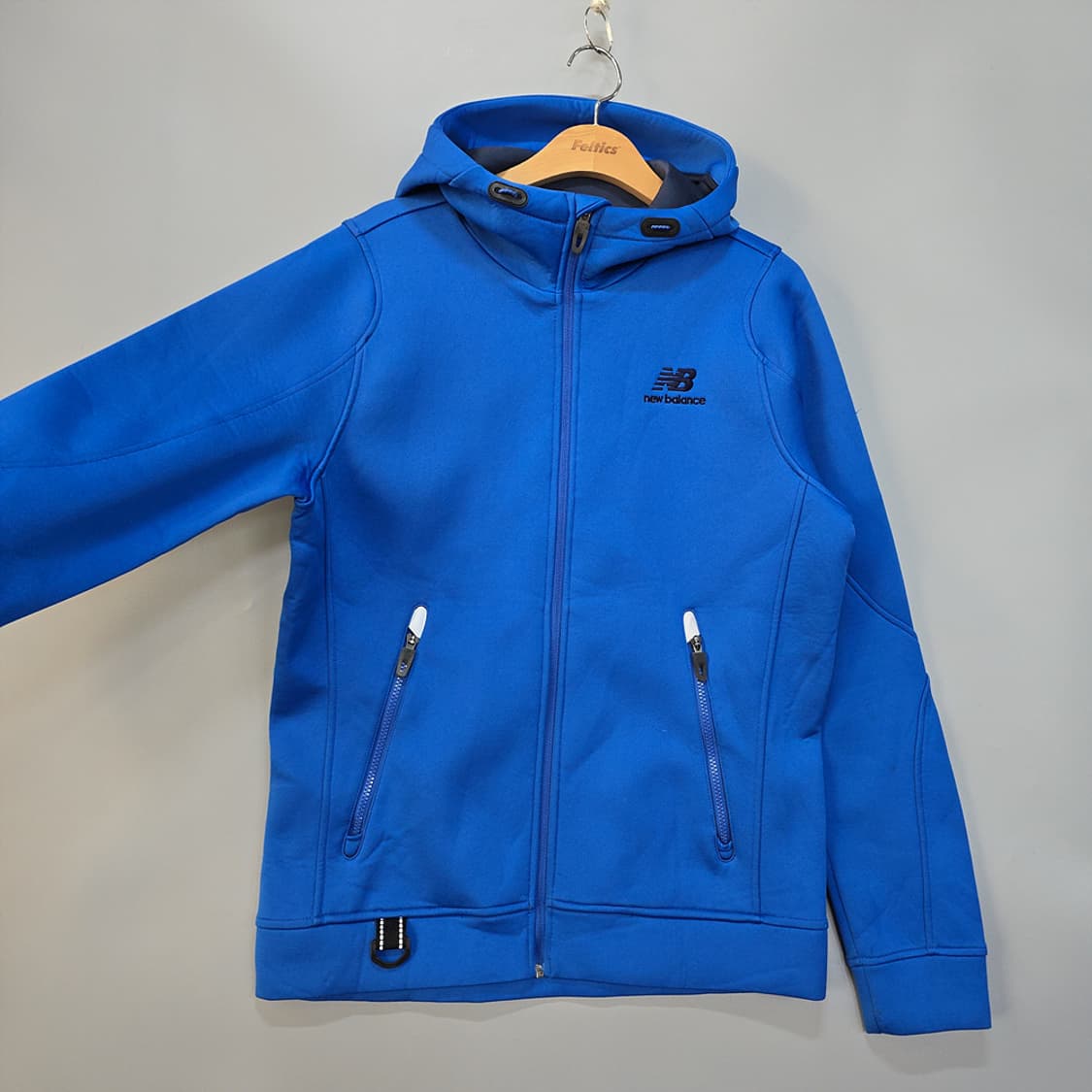 뉴발란스(new balance) 기능성 후드집업 블루 105 상품이미지2