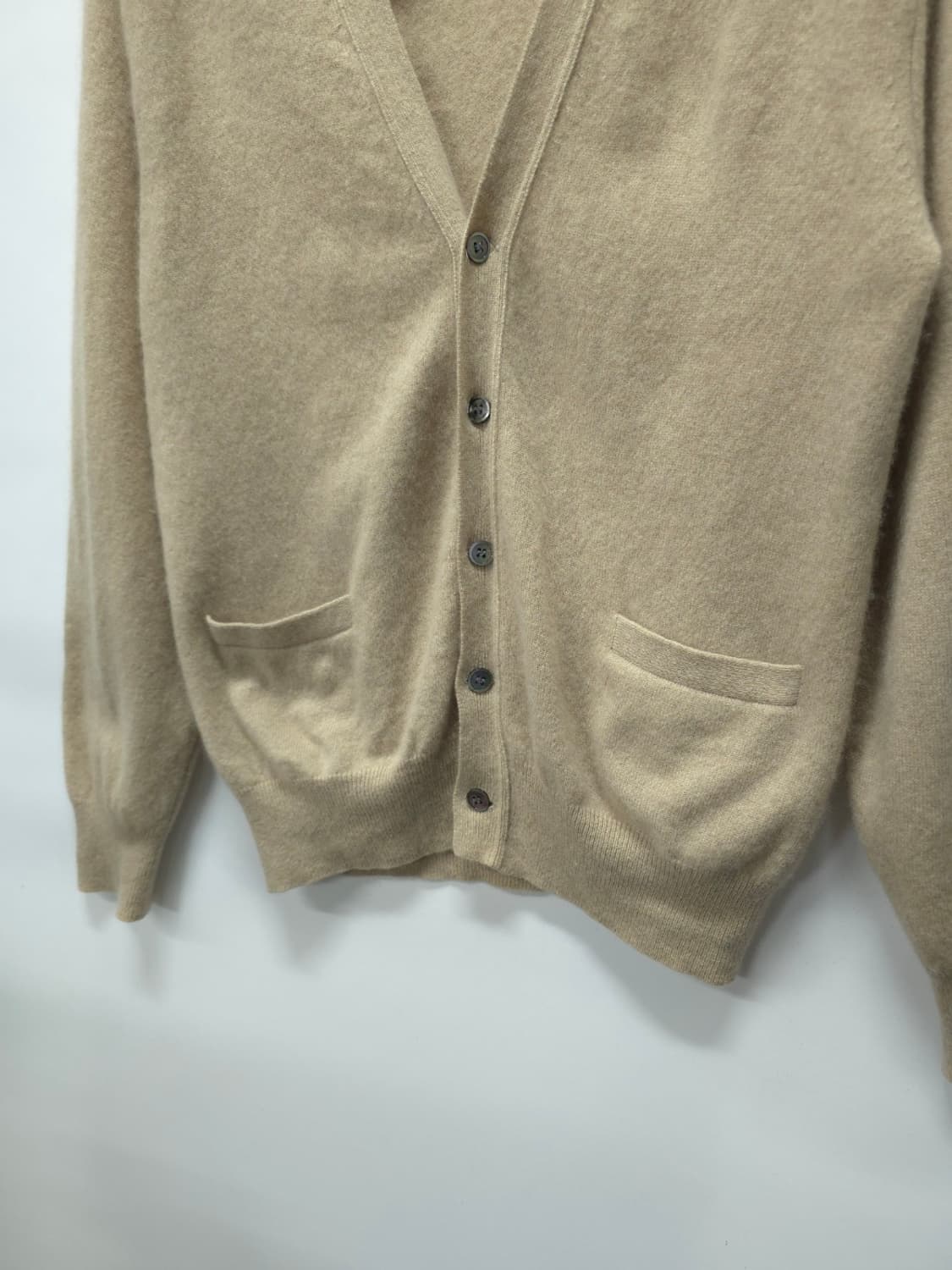 쉐이크핸드 캐시미어100% 남성 브이 가디건 (95~100) 상품이미지4