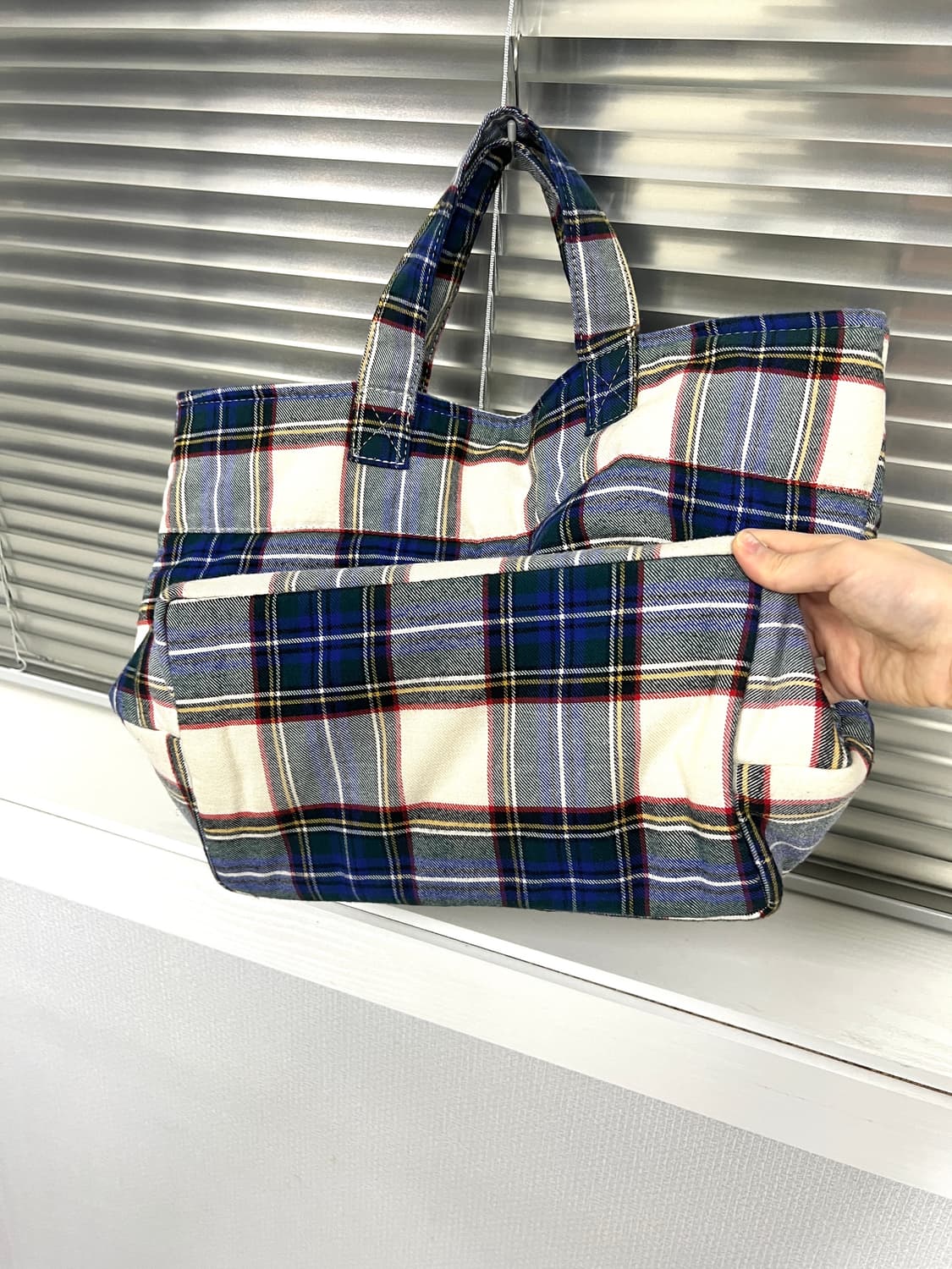 COMMEdesGARCONS tricot-TOTE BAG(Bl) 상품이미지5