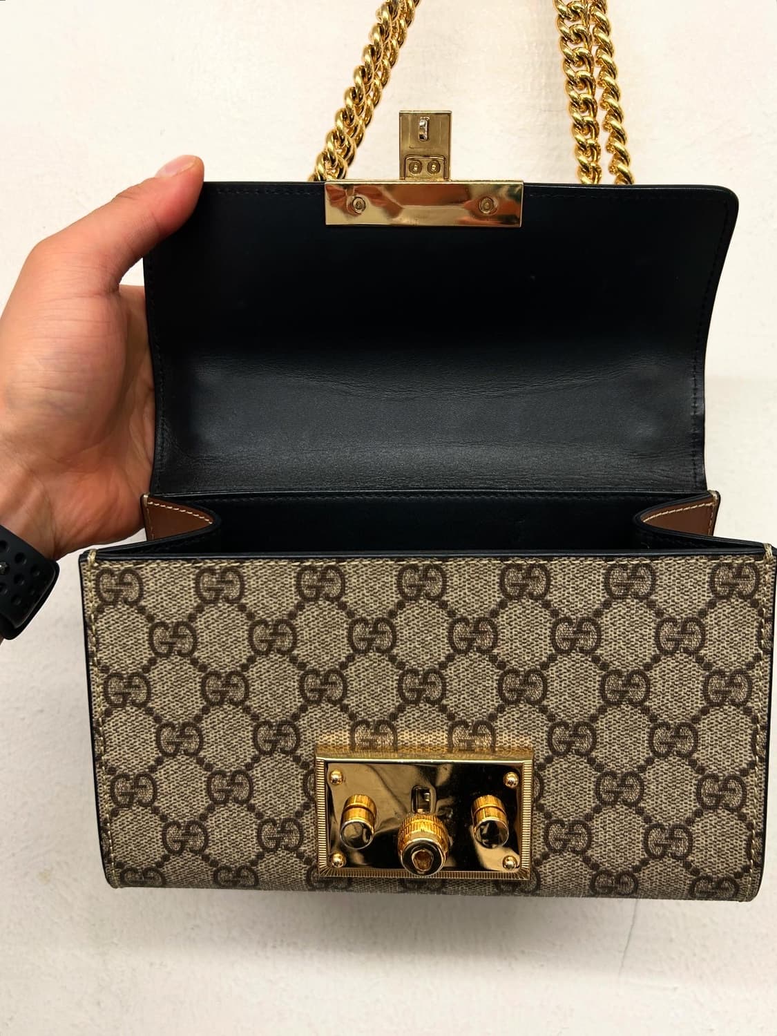 Gucci Padlock GG Supreme 스몰 숄더백 상품이미지5