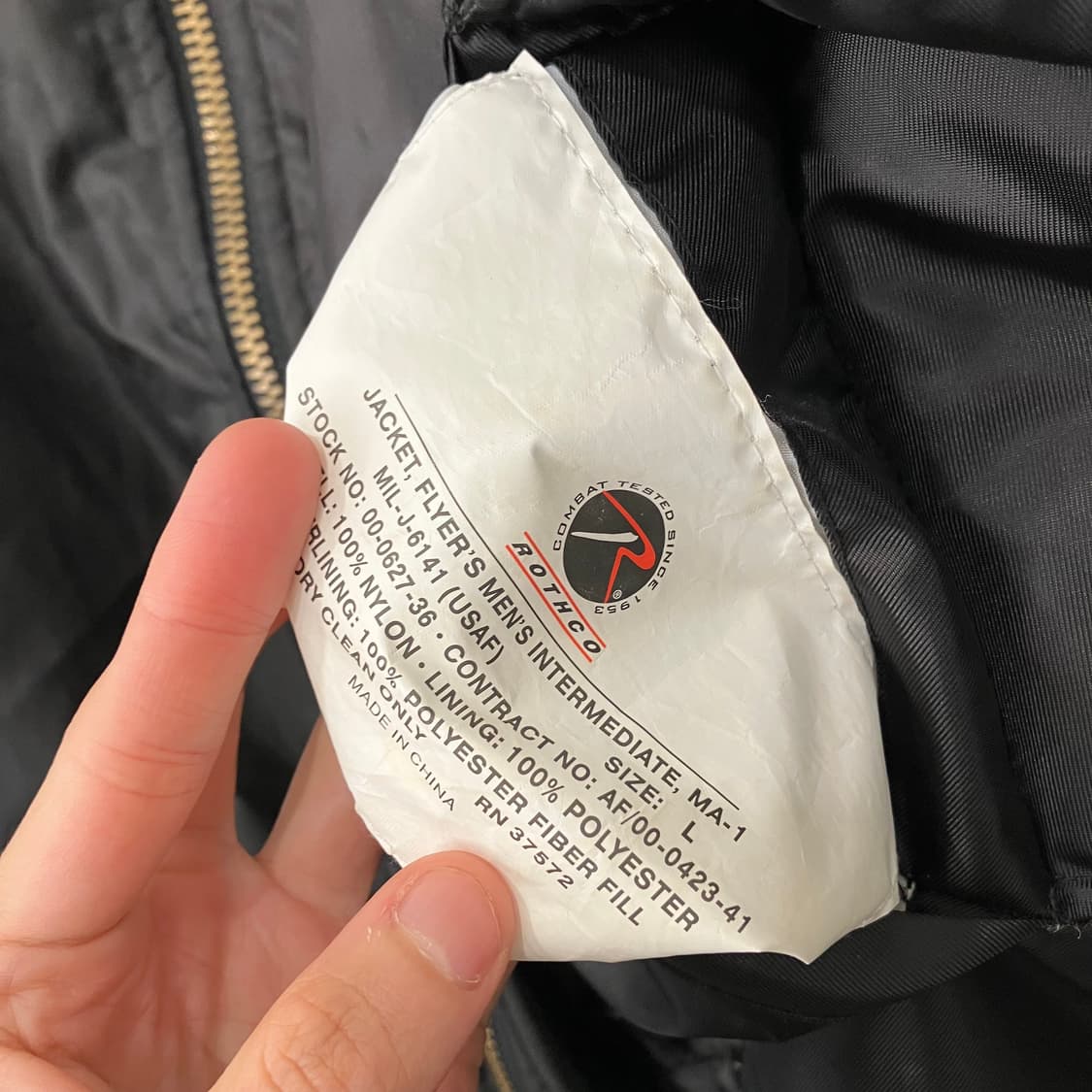 583 로스코 항공점퍼 ma1 상품이미지3