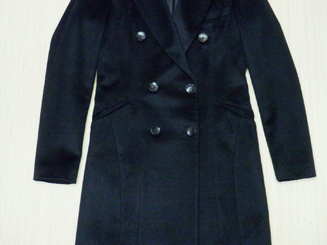 (85/55) 타임 포스트모던 여성 캐시미어100 더블 코트 상품이미지5